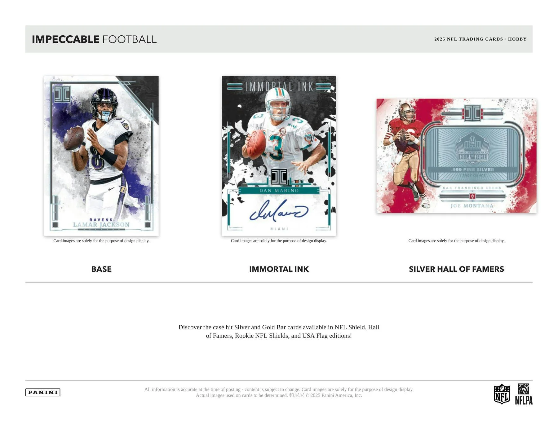 2025 Panini Impeccable Football Hobby Box | Columbia Sports Cards - Image 3
