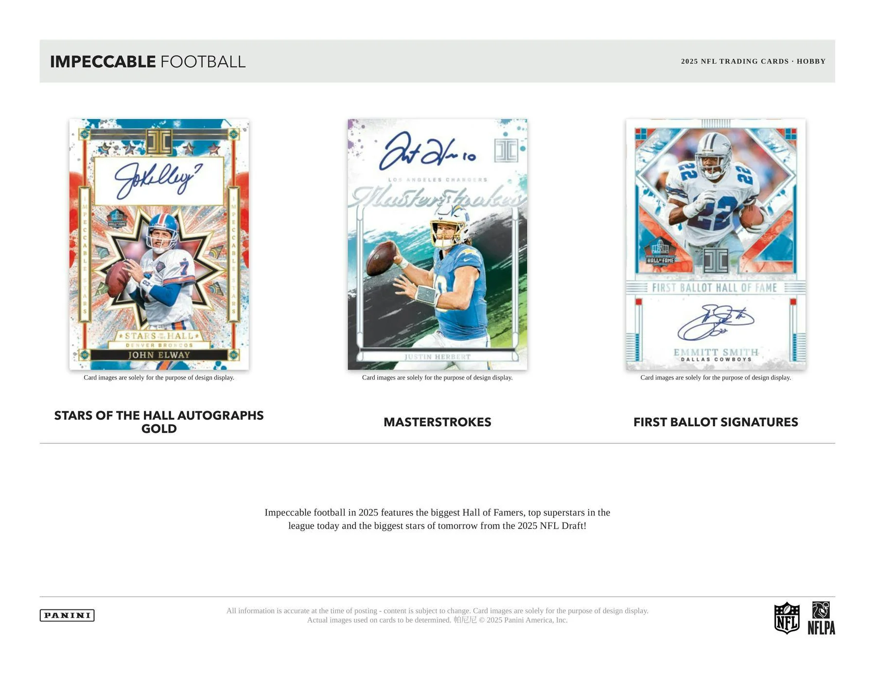 2025 Panini Impeccable Football Hobby Box | Columbia Sports Cards - Image 4