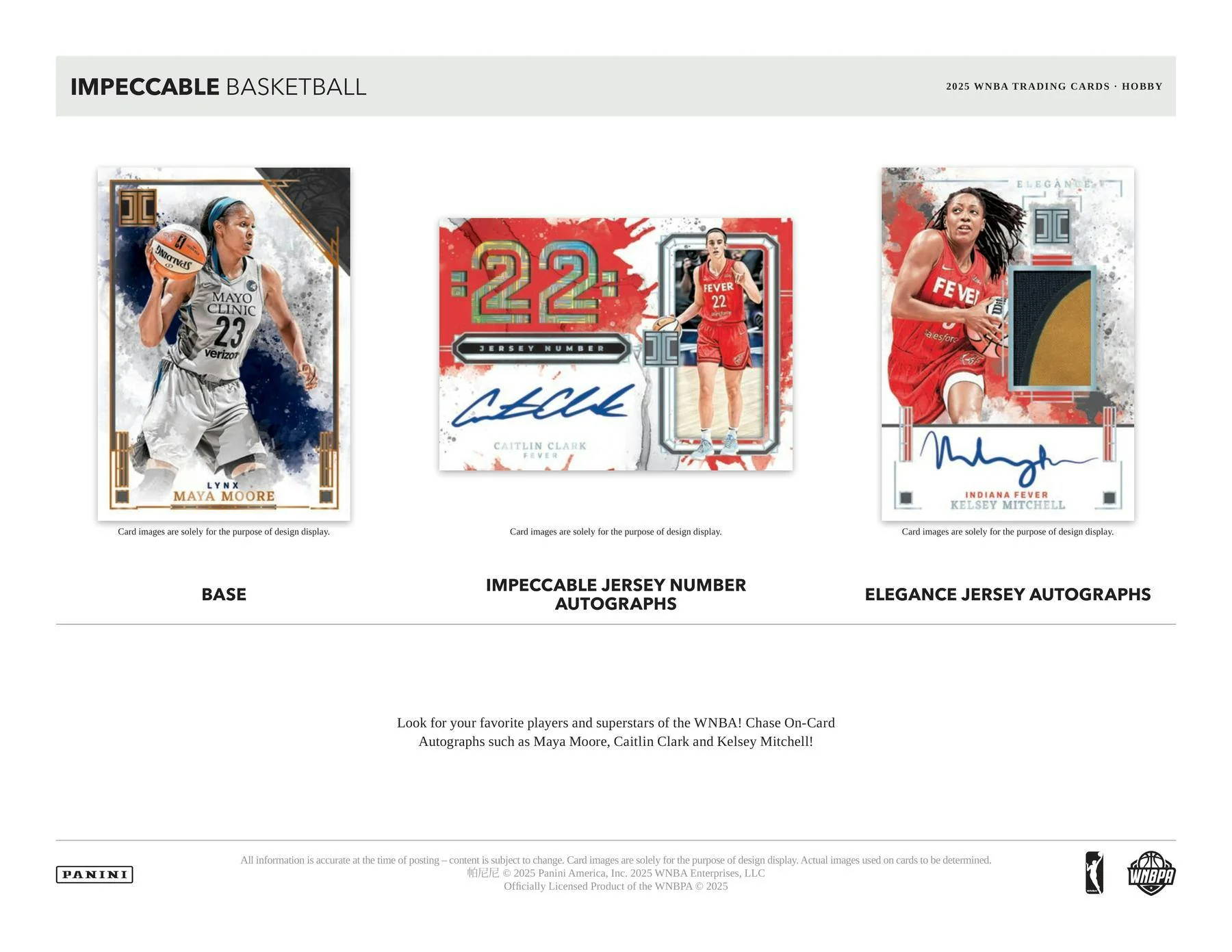 2025 Panini Impeccable WNBA Basketball Hobby Box | Columbia Sports Cards - Image 3