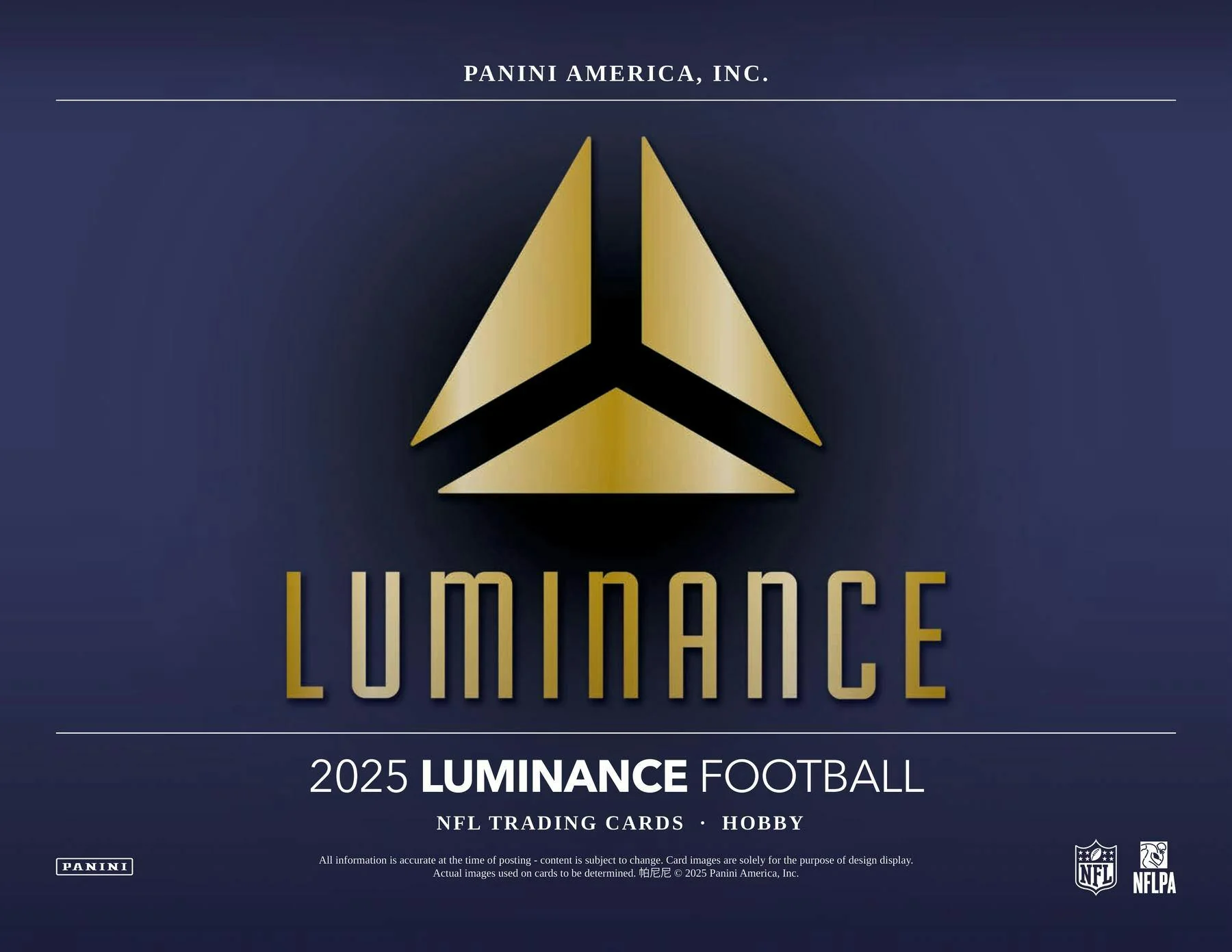 2025 Panini Luminance Football Hobby Box | Columbia Sports Cards & More - Image 2