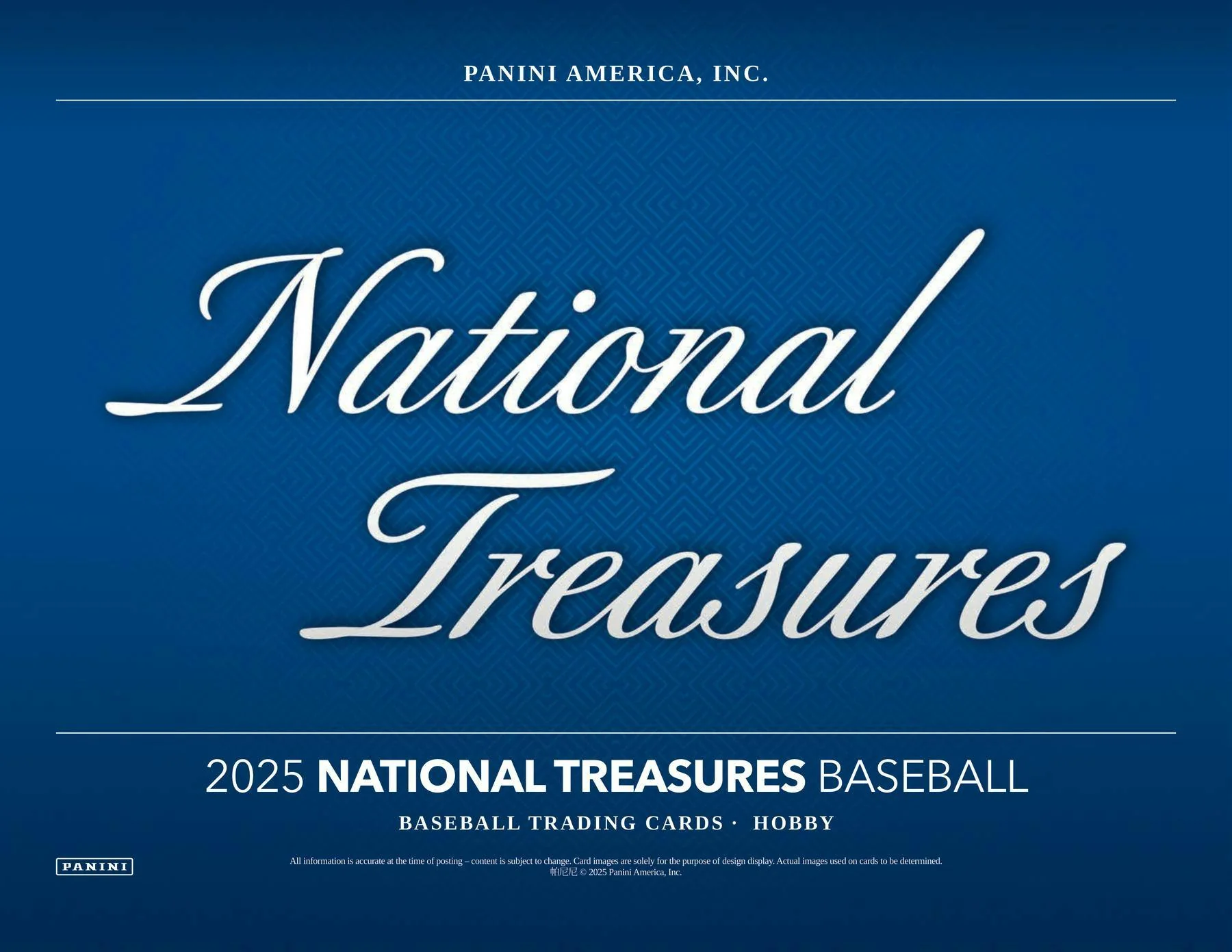 2025 Panini National Treasures Baseball Hobby Box | Columbia Sports Cards - Image 4
