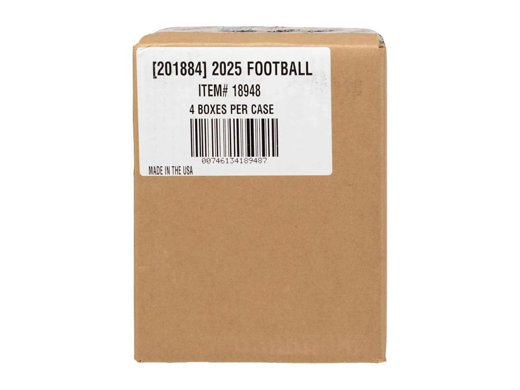 2025 Panini National Treasures Football Hobby 4-Box Case | Columbia Sports Cards - Image 2