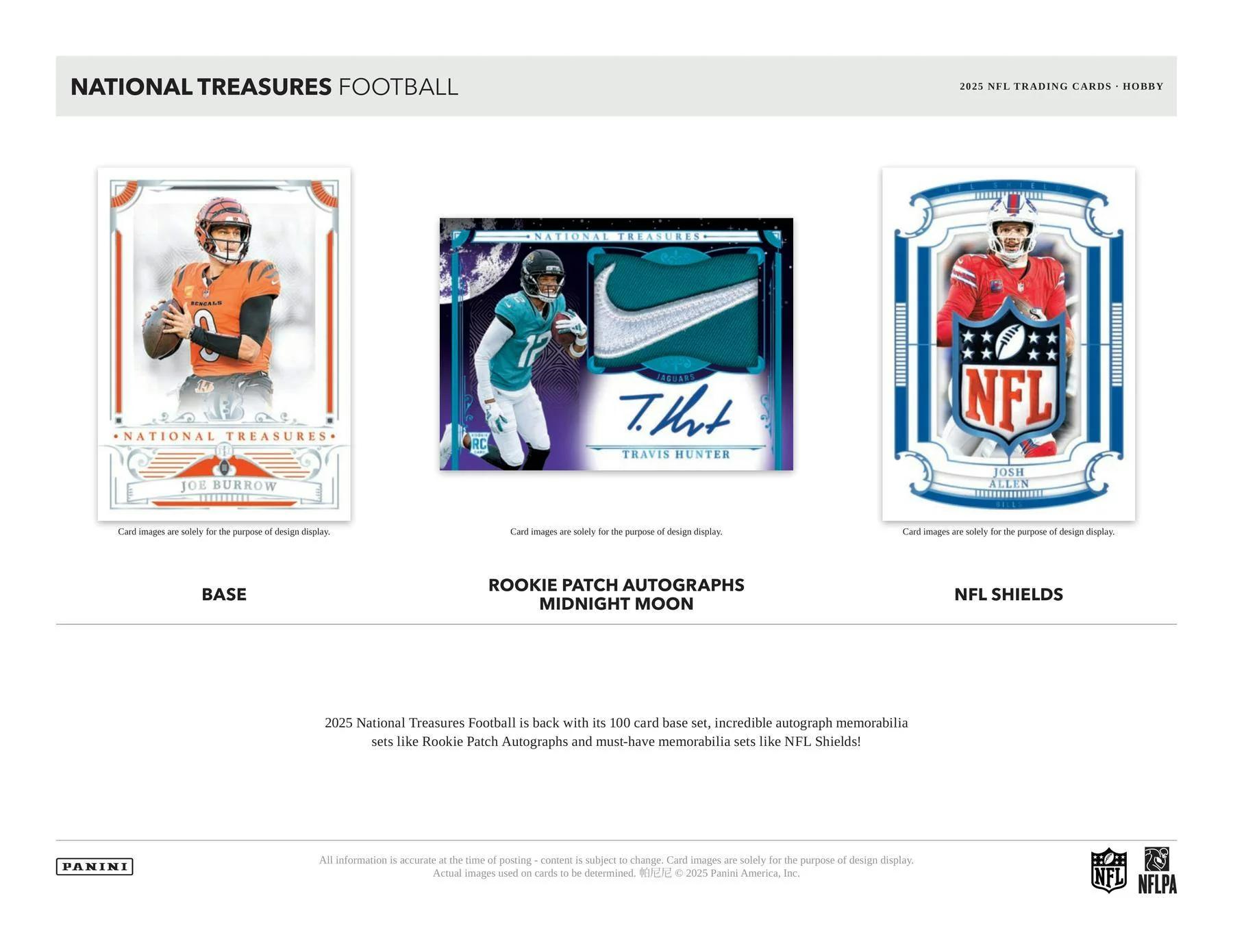 2025 Panini National Treasures Football Hobby 4-Box Case | Columbia Sports Cards - Image 3