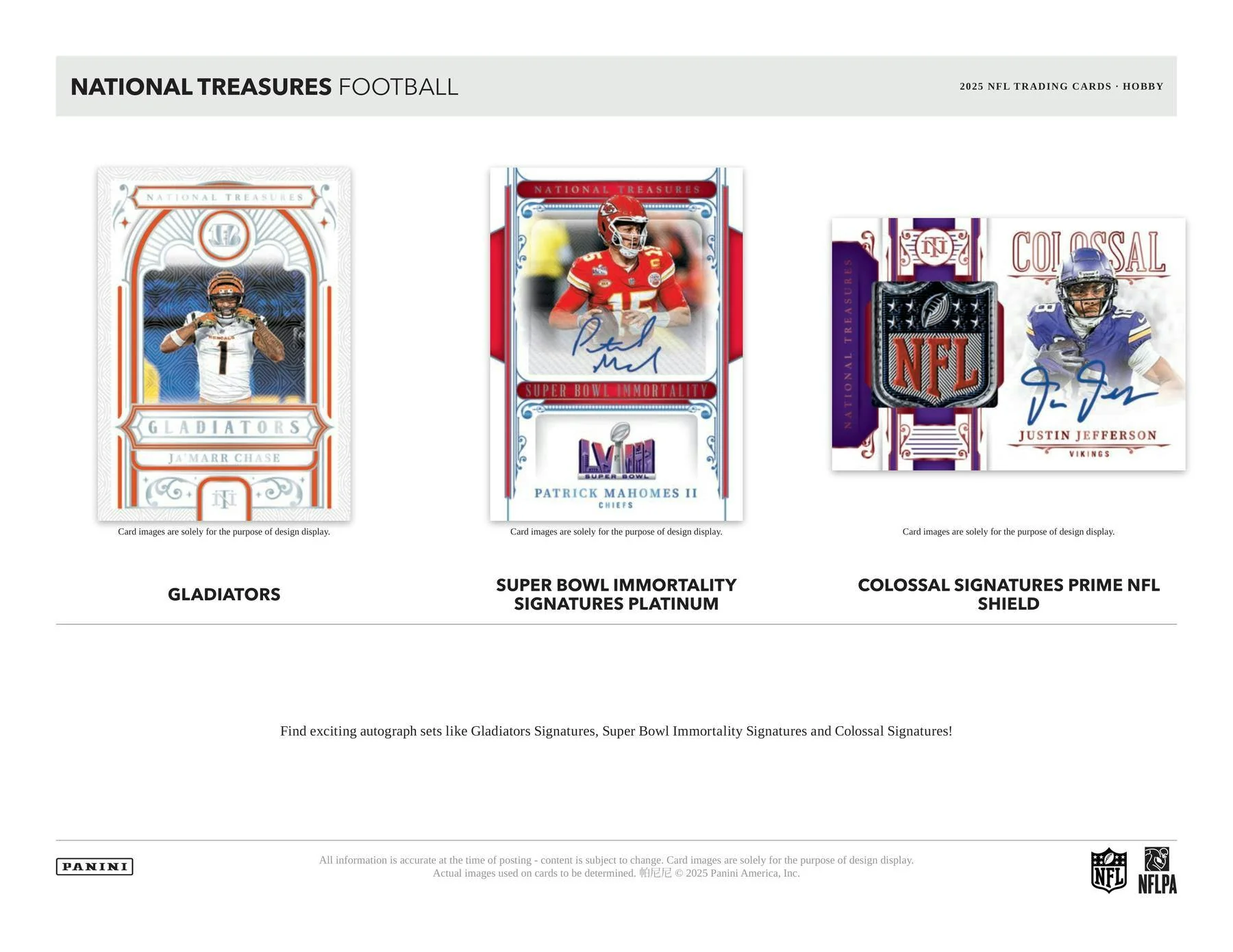2025 Panini National Treasures Football Hobby 4-Box Case | Columbia Sports Cards - Image 4