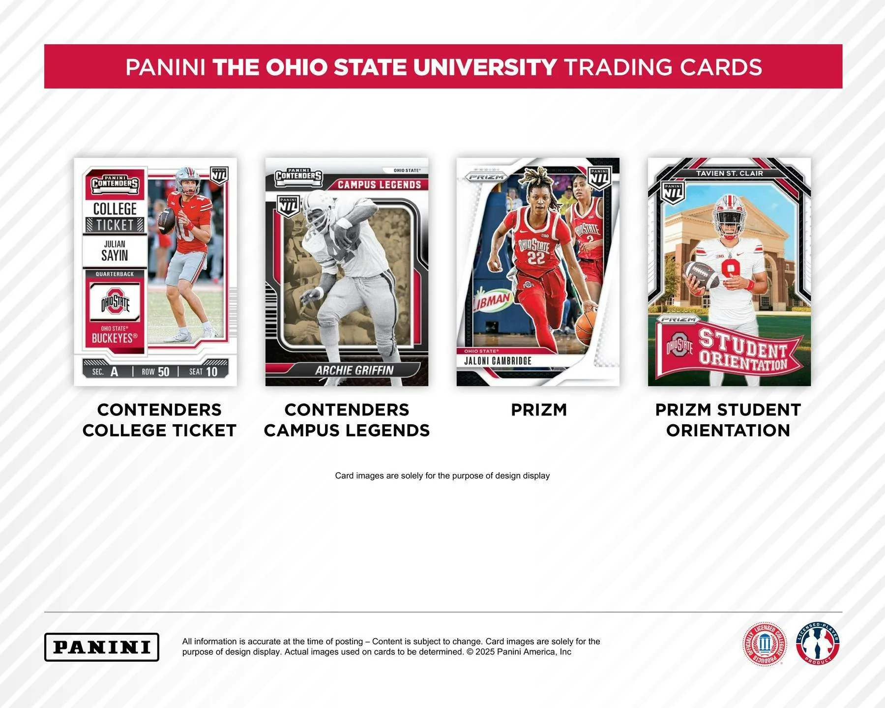 2025 Panini NIL The Ohio State University 6-Pack Blaster Box | Columbia Sports Cards - Image 3