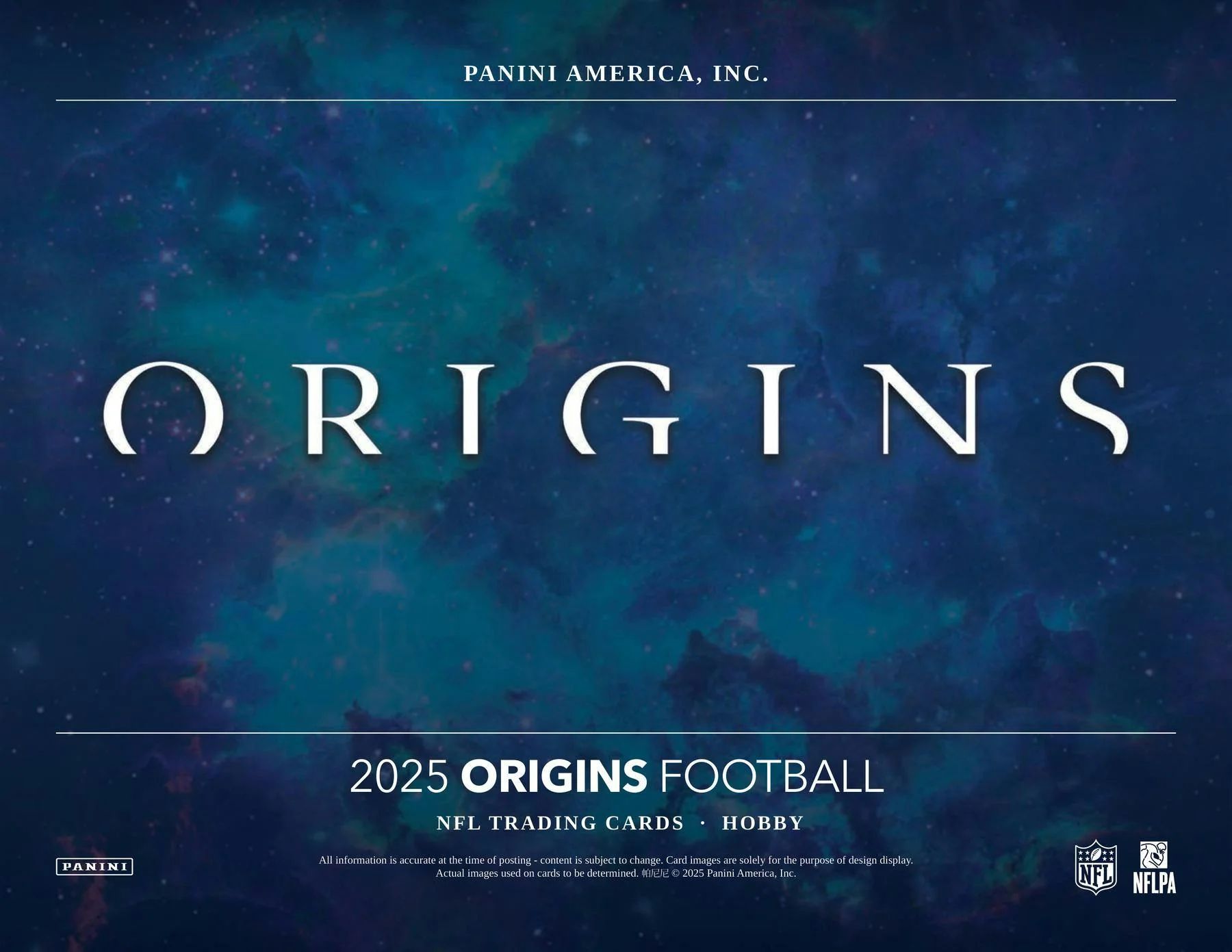 2025 Panini Origins Football Hobby Box | Columbia Sports Cards - Image 3