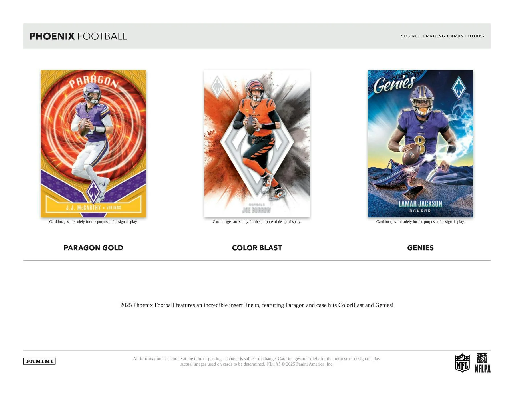 2025 Panini Phoenix Football Hobby Box | Columbia Sports Cards - Image 5
