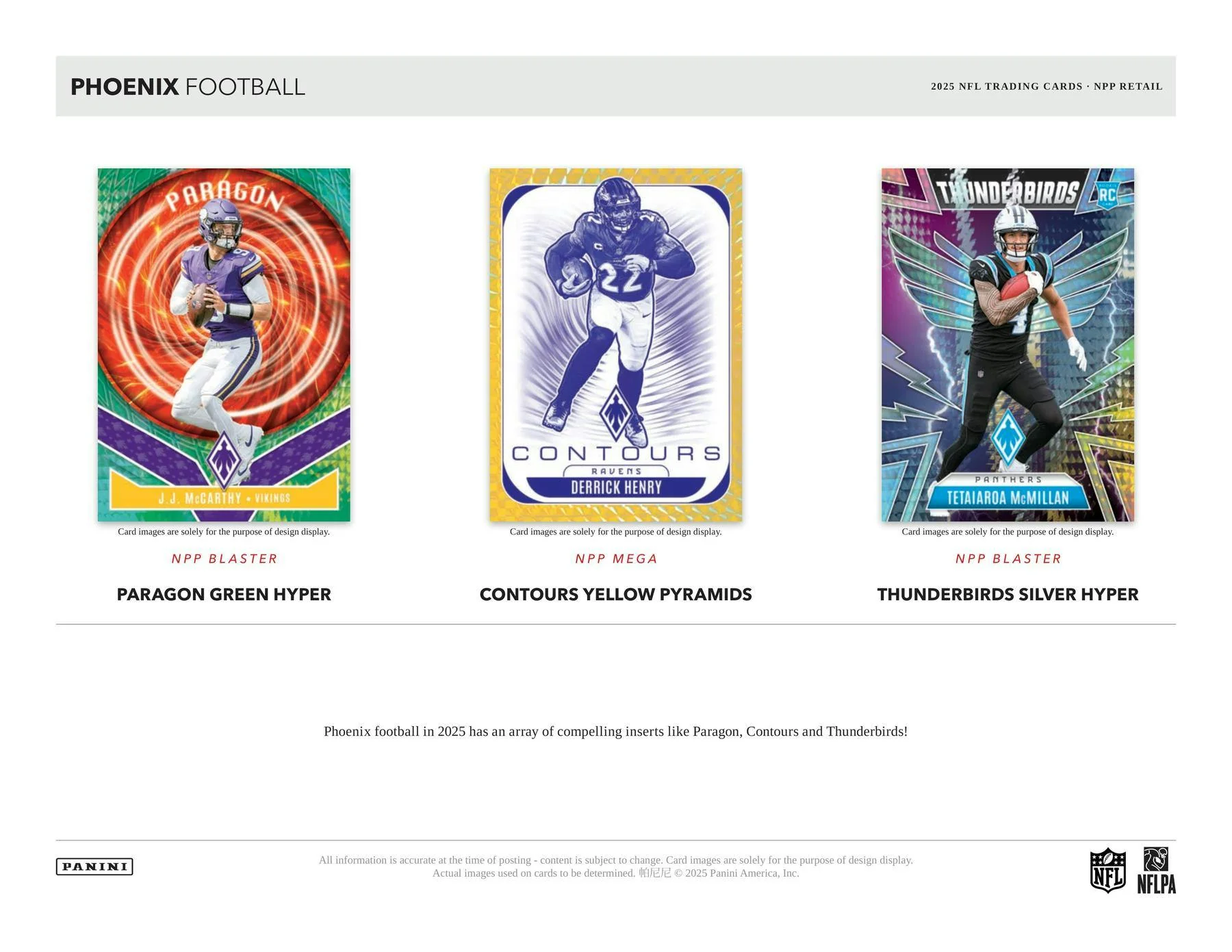 2025 Panini Phoenix Football Mega Box | Columbia Sports Cards - Image 4