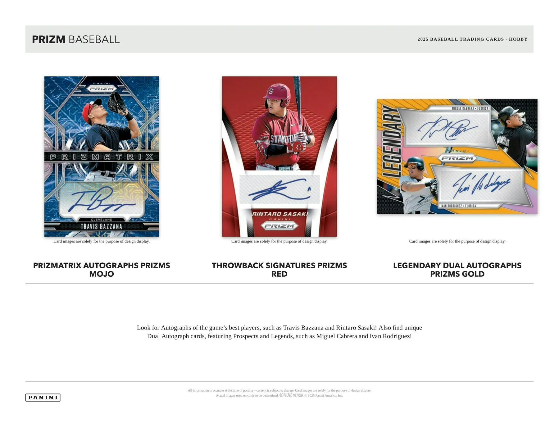2025 Panini Prizm Baseball Hobby Box | Columbia Sports Cards - Image 4