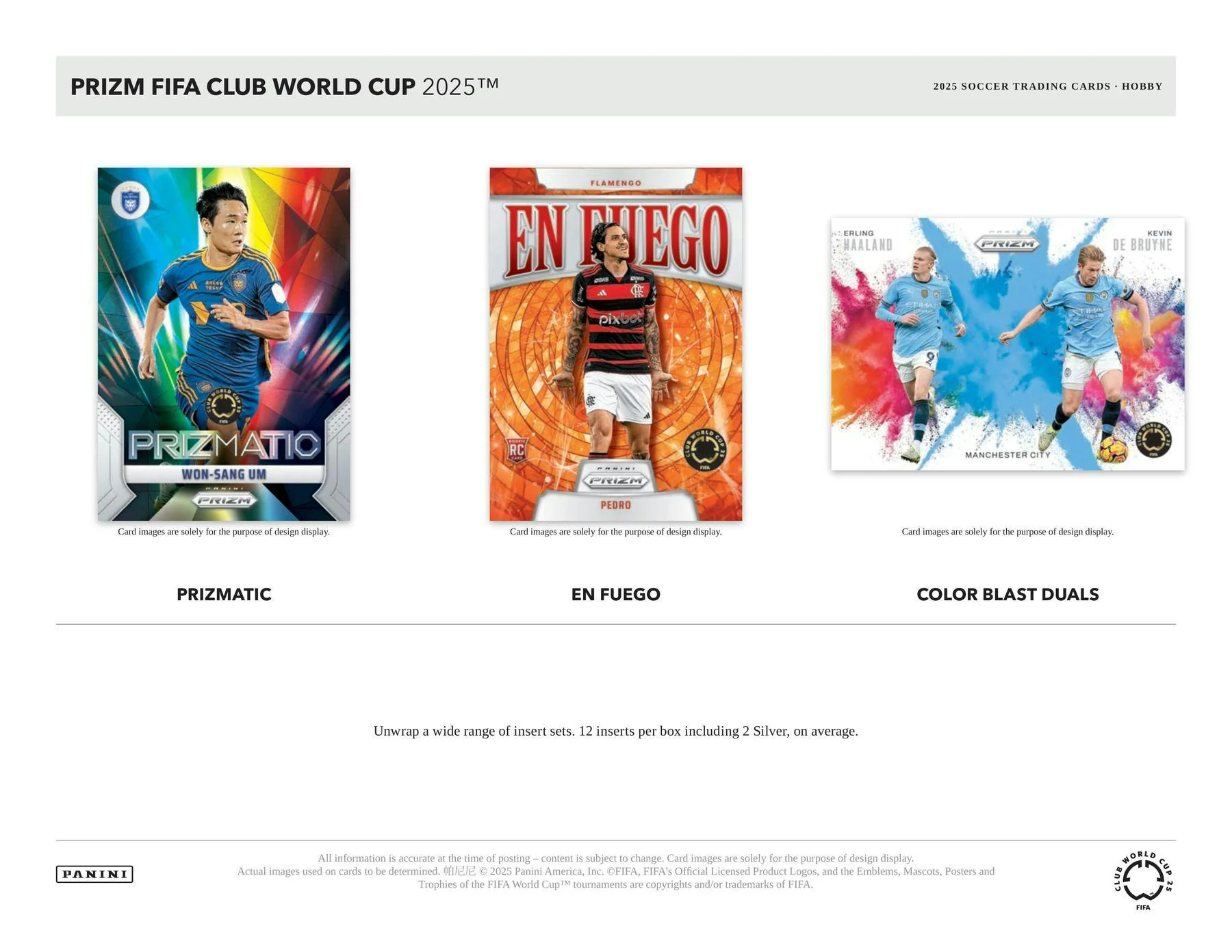 2025 Panini Prizm FIFA Club World Cup Soccer Hobby Box | Columbia Sports Cards - Image 4
