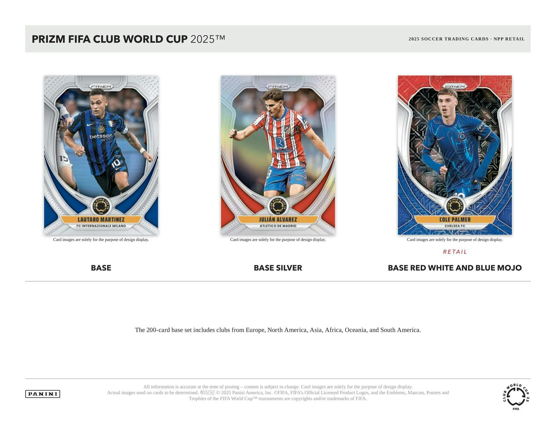 2025 Panini Prizm FIFA Club World Cup Soccer Mega Box | Columbia Sports Cards - Image 4