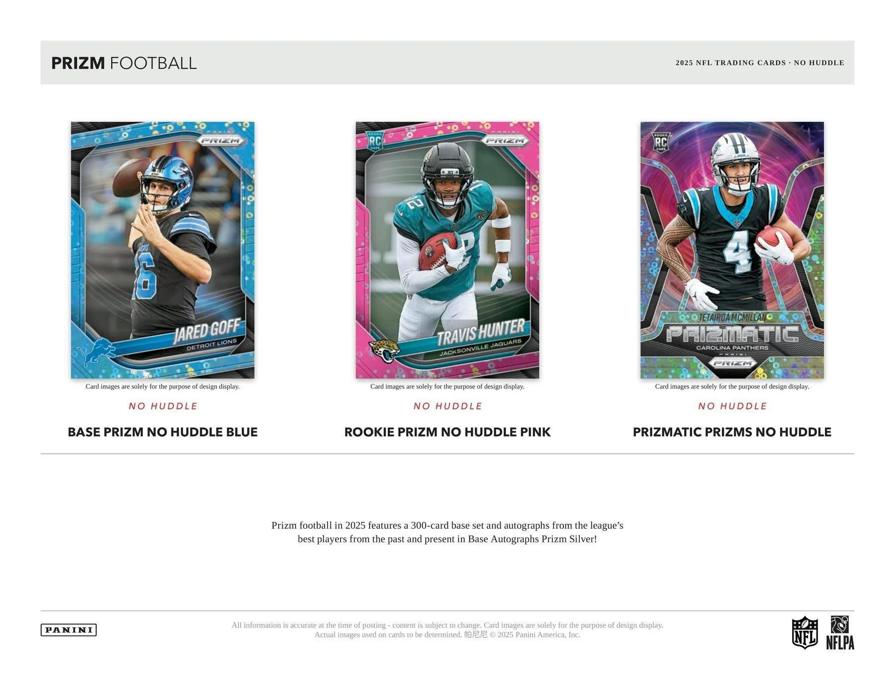 2025 Panini Prizm Football No Huddle Box | Columbia Sports Cards - Image 2