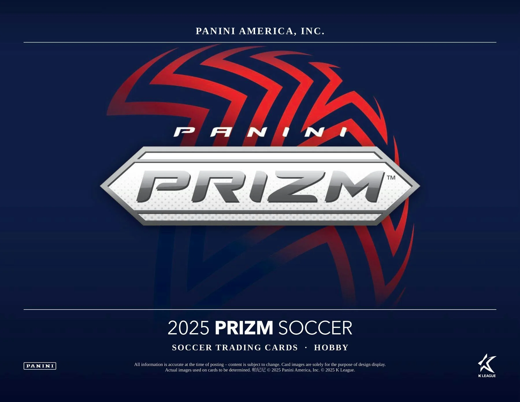 2025 Panini Prizm K League Soccer Hobby Box | Columbia Sports Cards & More - Image 3