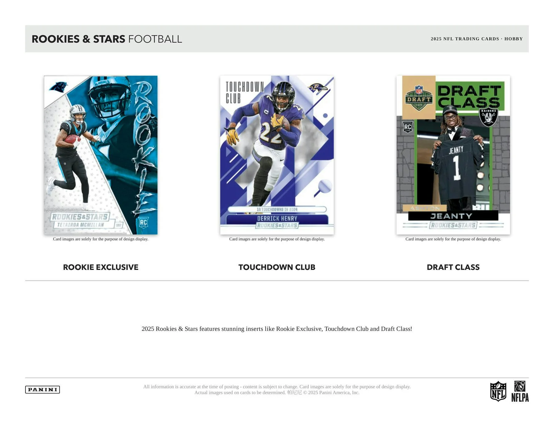 2025 Panini Rookies & Stars Football Hobby Box | Columbia Sports Cards - Image 4