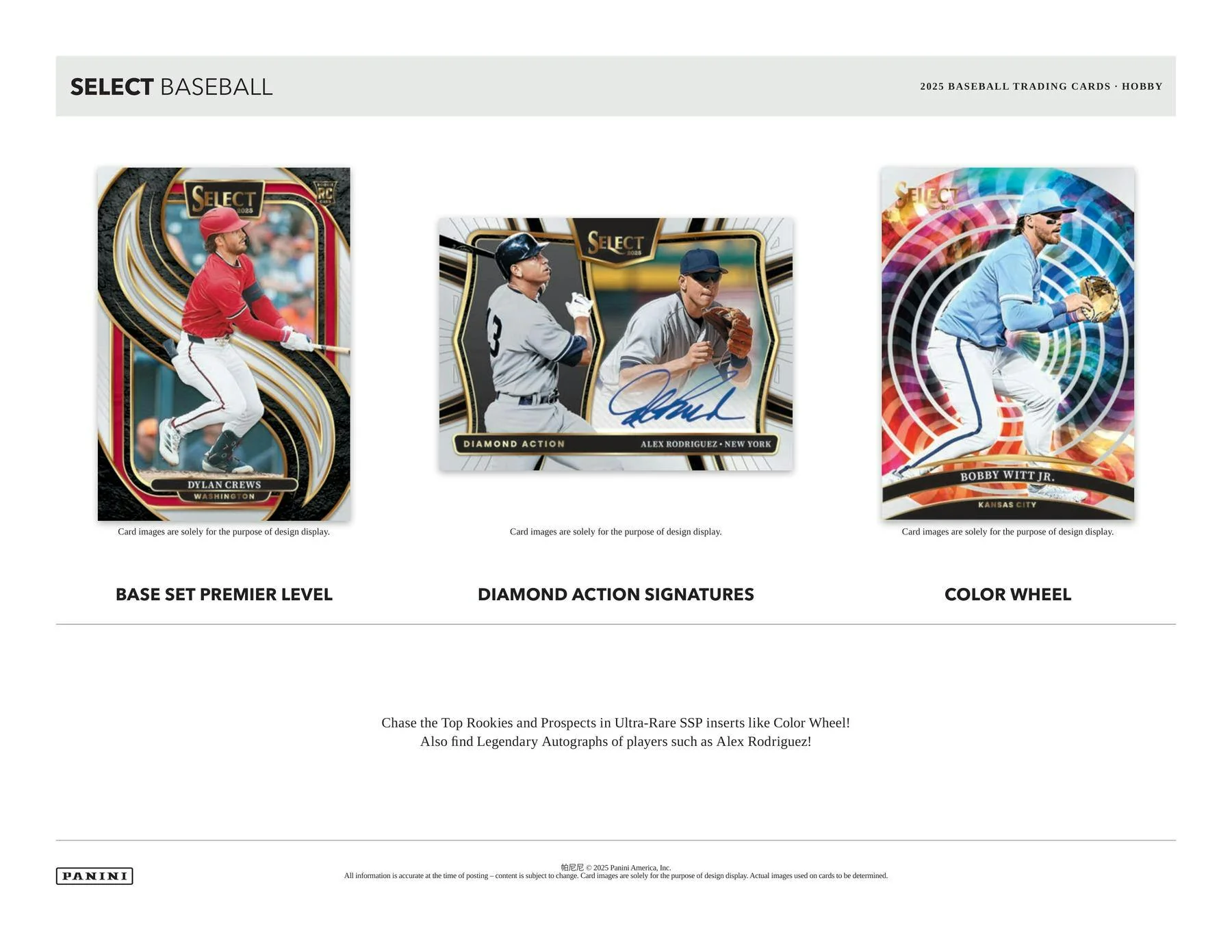 2025 Panini Select Baseball Hobby Box | Columbia Sports Cards - Image 2