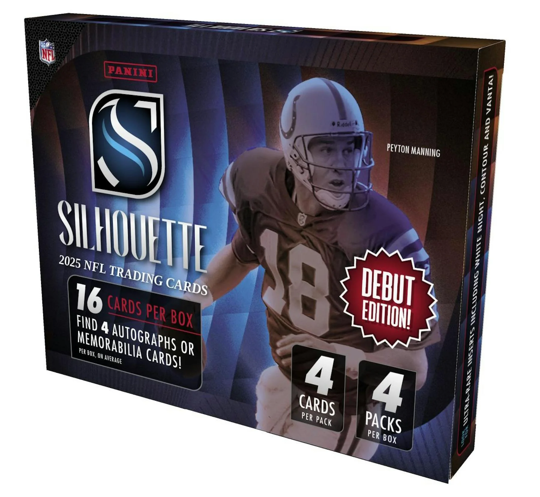 2025 Panini Silhouette Football Hobby Box | Columbia Sports Cards