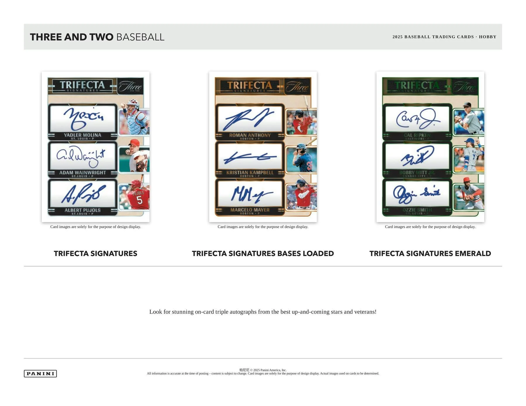 2025 Panini Three & Two Baseball Hobby Box | Columbia Sports Cards - Image 4