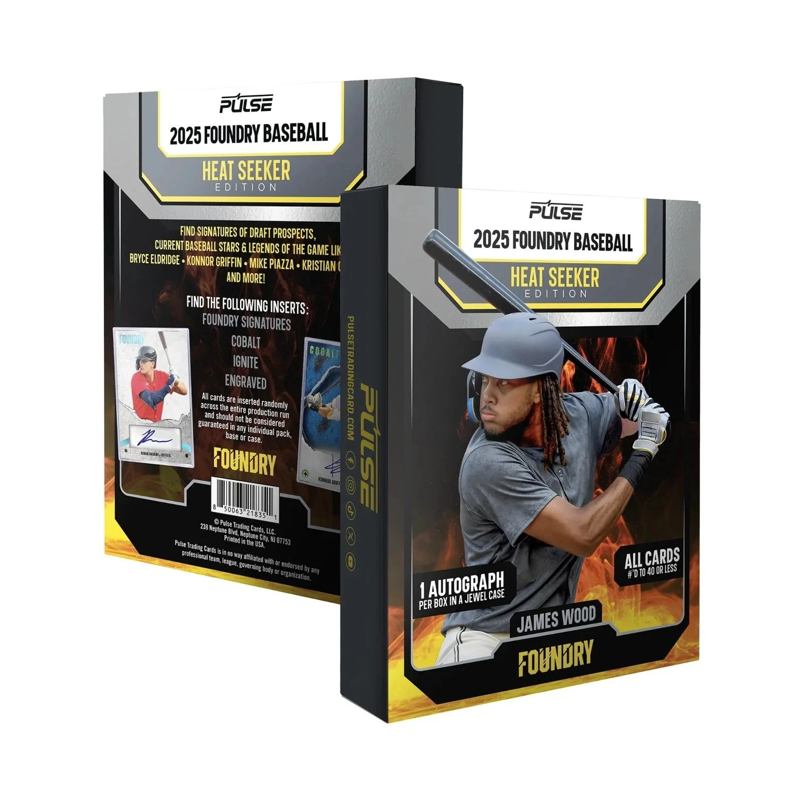 2025 Pulse Foundry Baseball Heat Seeker Edition Hobby Box | Columbia Sports Cards