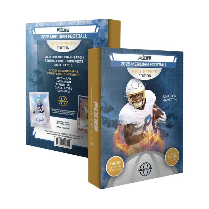 2025 Pulse Meridian Football Heat Seeker Edition Box | Columbia Sports Cards