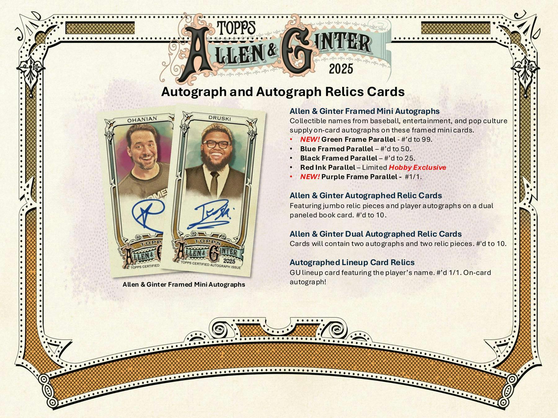2025 Topps Allen & Ginter Baseball Hobby Box | Columbia Sports Cards - Image 10
