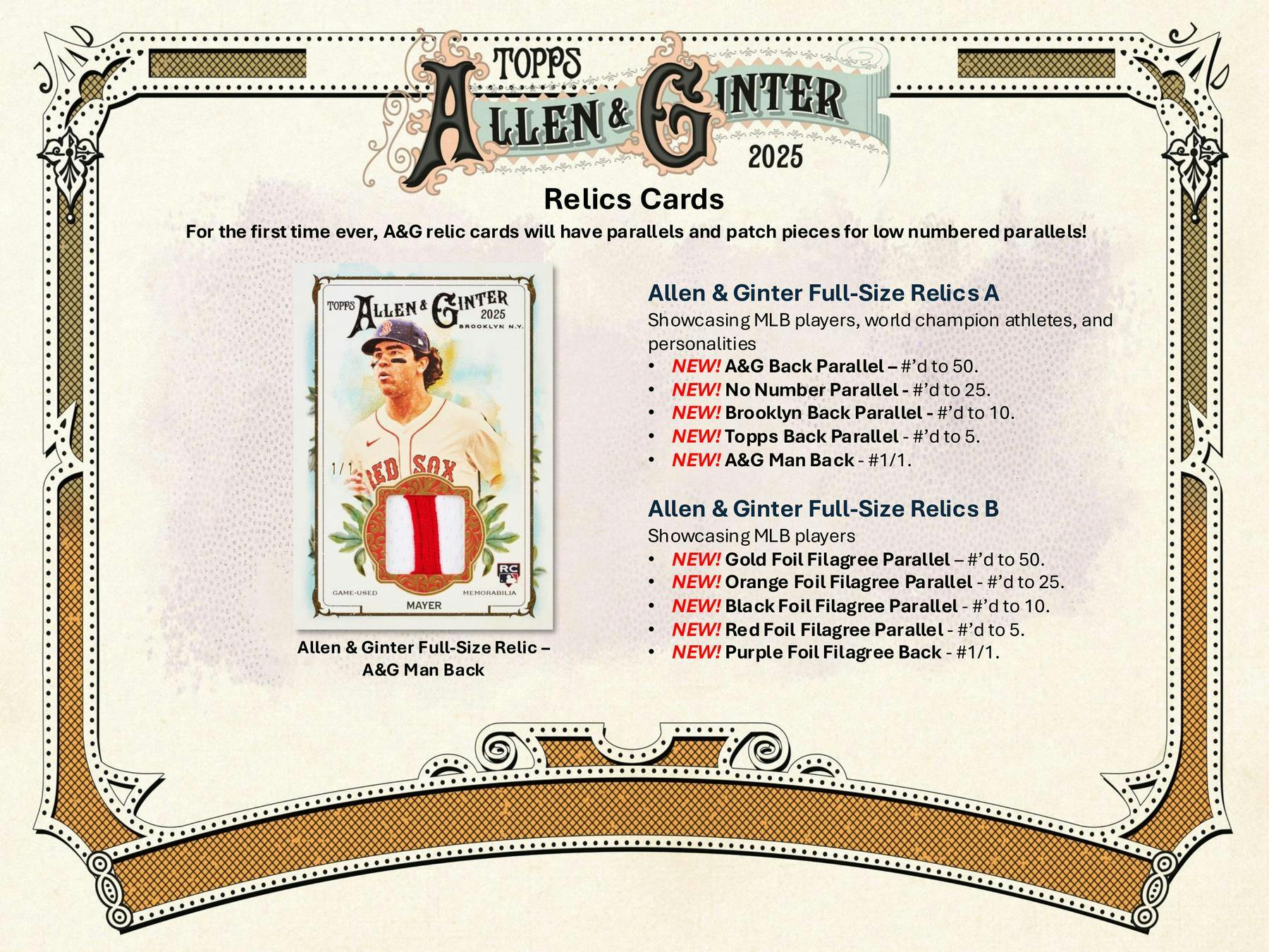 2025 Topps Allen & Ginter Baseball Hobby Box | Columbia Sports Cards - Image 8