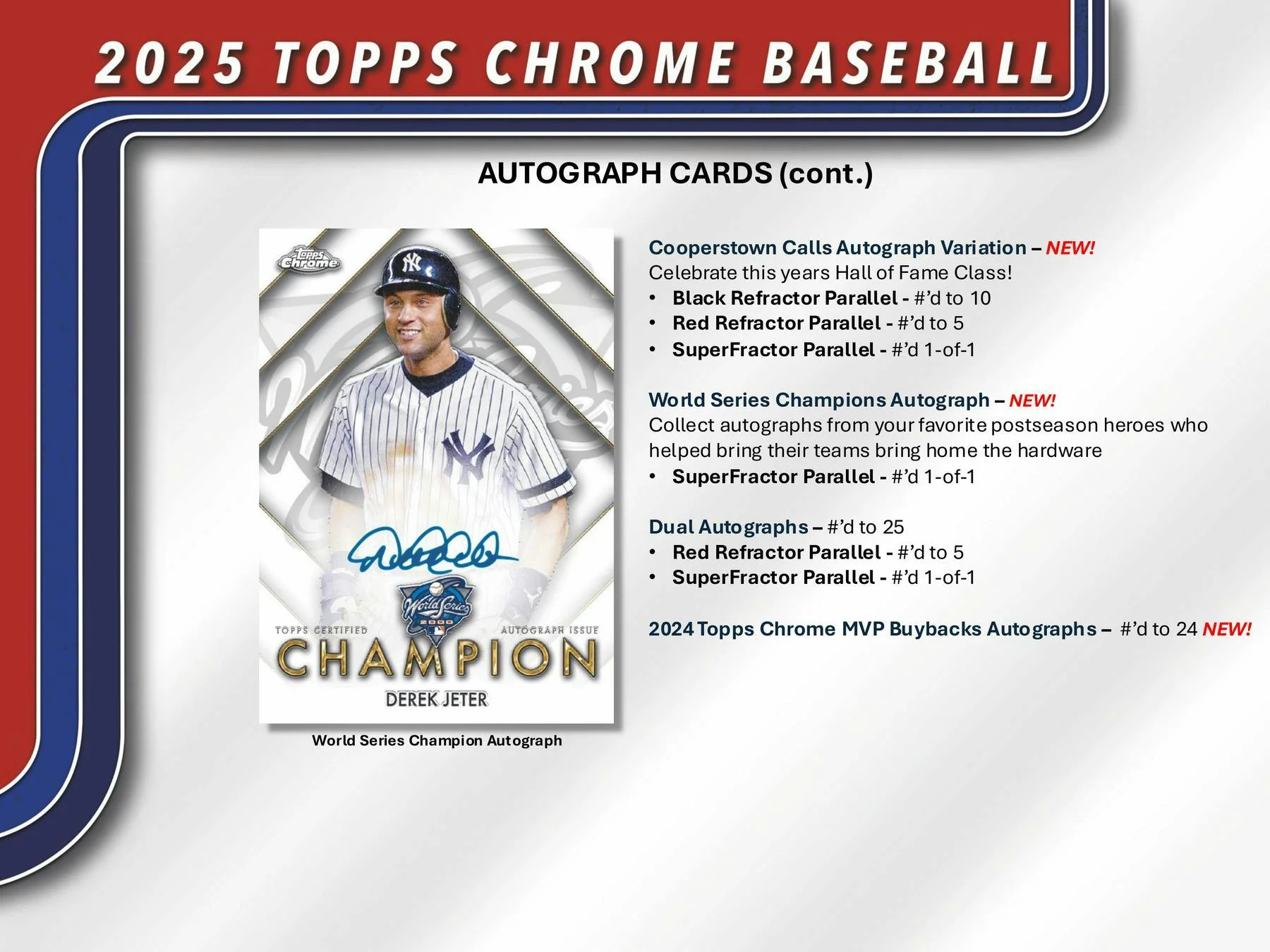 2025 Topps Chrome Baseball 7-Pack Blaster Box - Image 13
