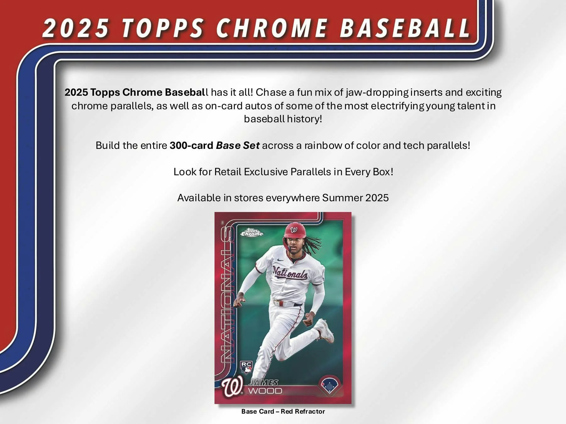 2025 Topps Chrome Baseball 7-Pack Blaster Box - Image 3