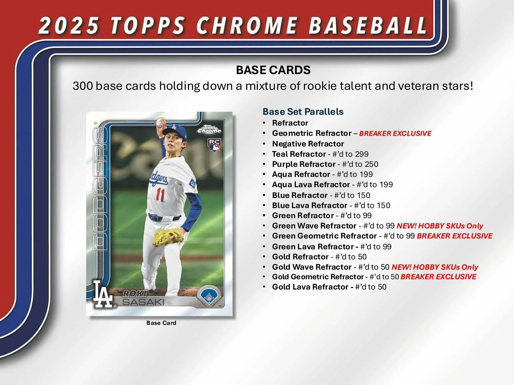 2025 Topps Chrome Baseball Breaker's Delight Box | Columbia Sports Cards - Image 4