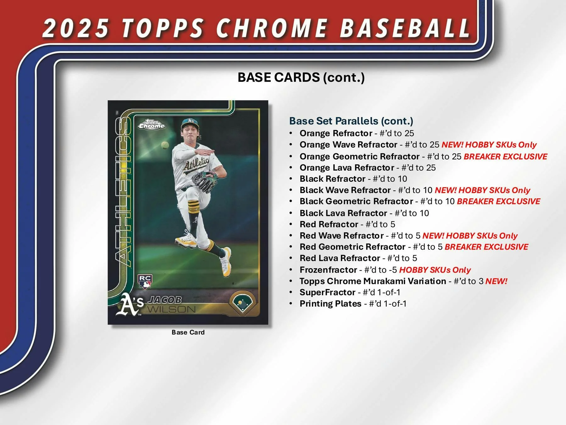2025 Topps Chrome Baseball Breaker's Delight Box | Columbia Sports Cards - Image 5