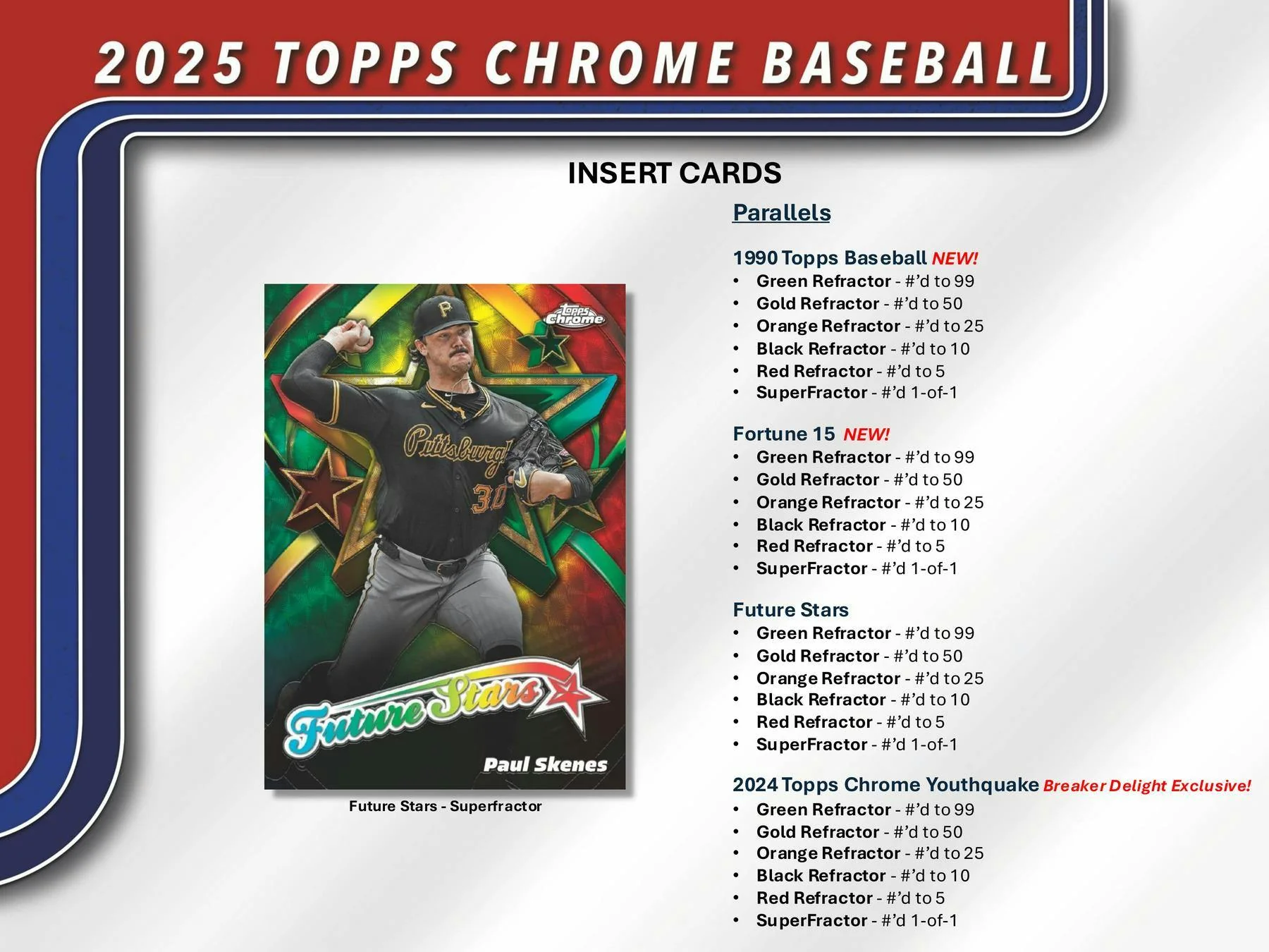 2025 Topps Chrome Baseball Breaker's Delight Box | Columbia Sports Cards - Image 6