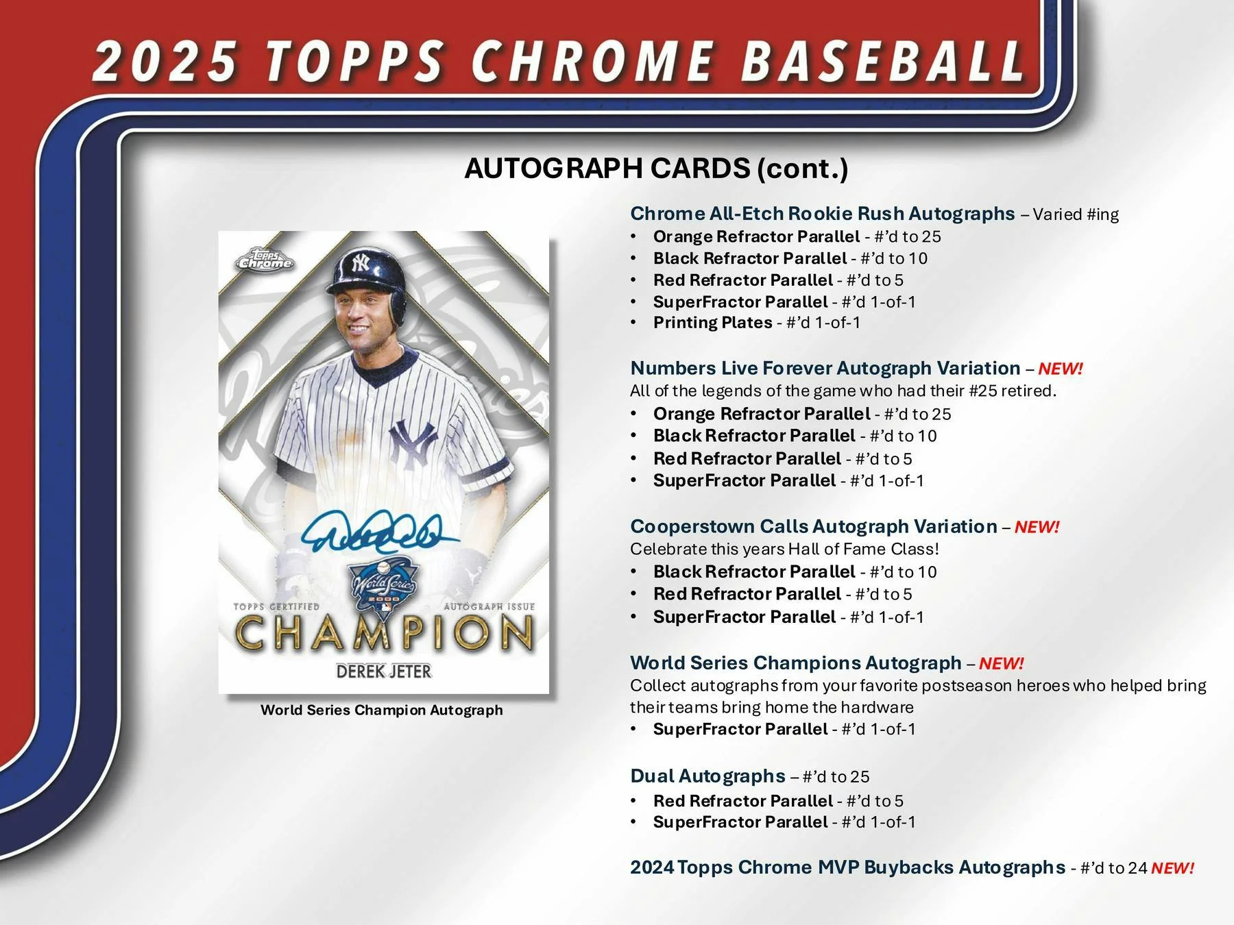2025 Topps Chrome Baseball Hobby Box | Columbia Sports Cards & More - Image 12