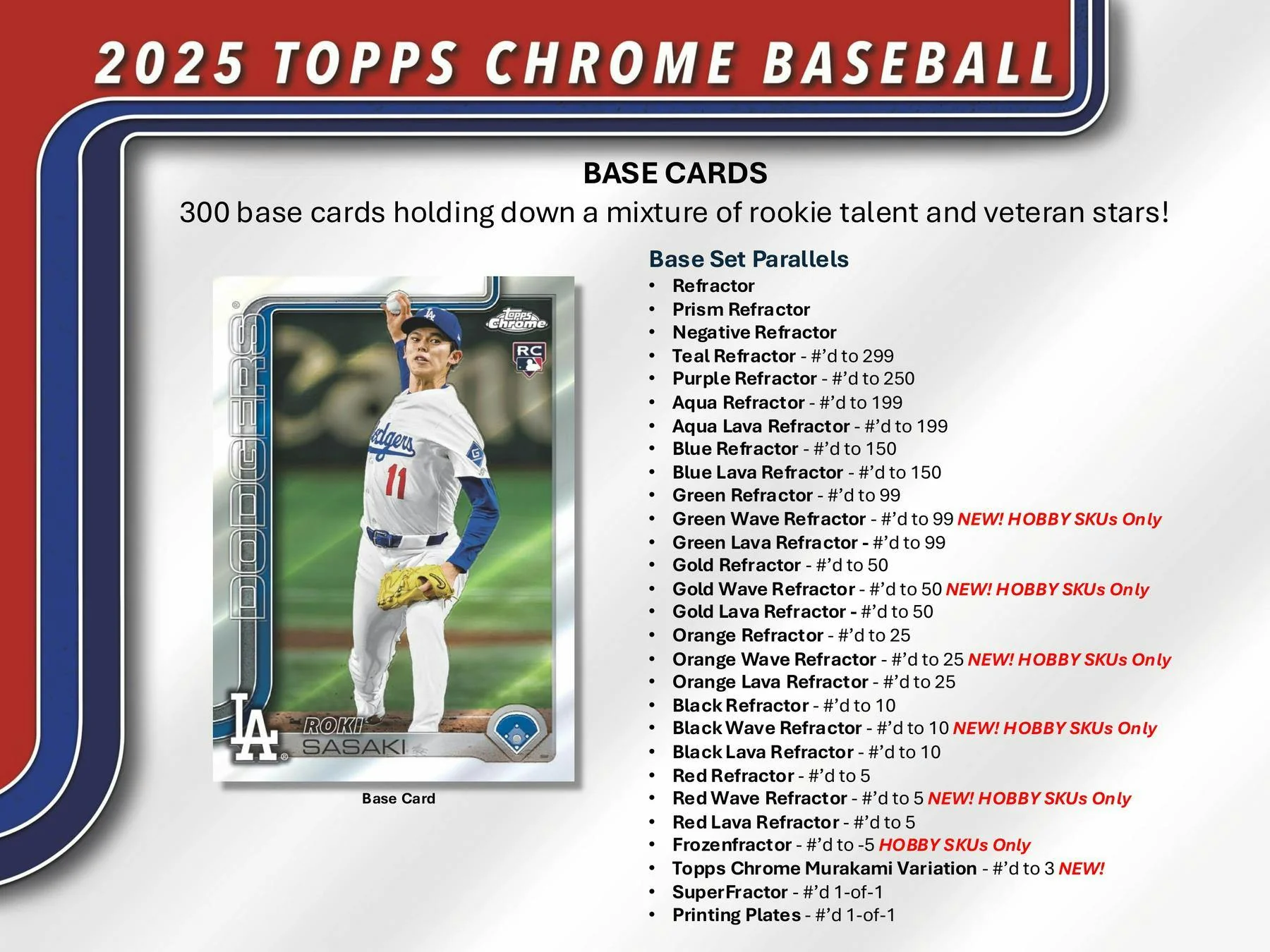2025 Topps Chrome Baseball Hobby Box | Columbia Sports Cards & More - Image 4