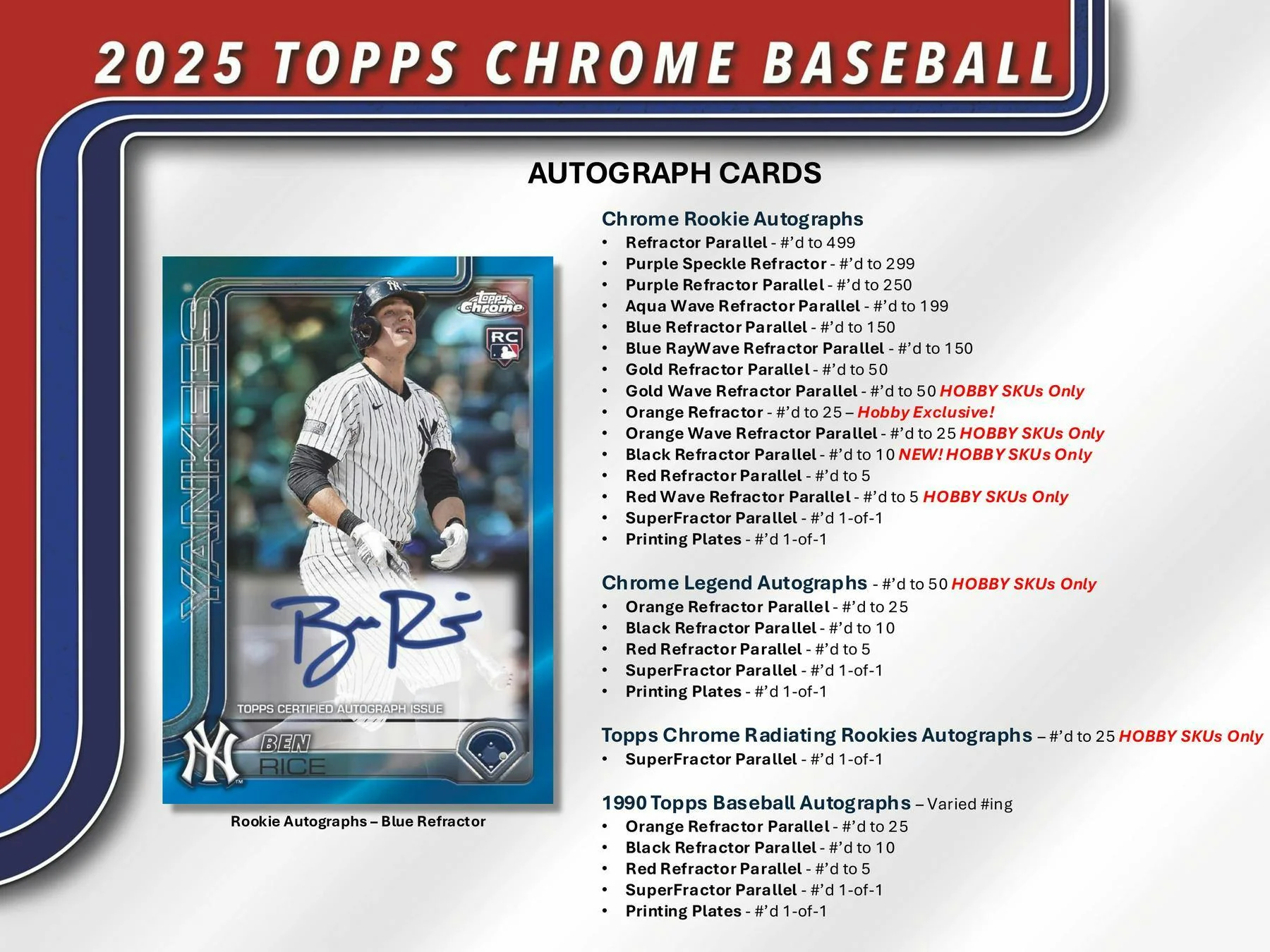 2025 Topps Chrome Baseball Hobby Jumbo Box | Columbia Sports Cards & More - Image 10