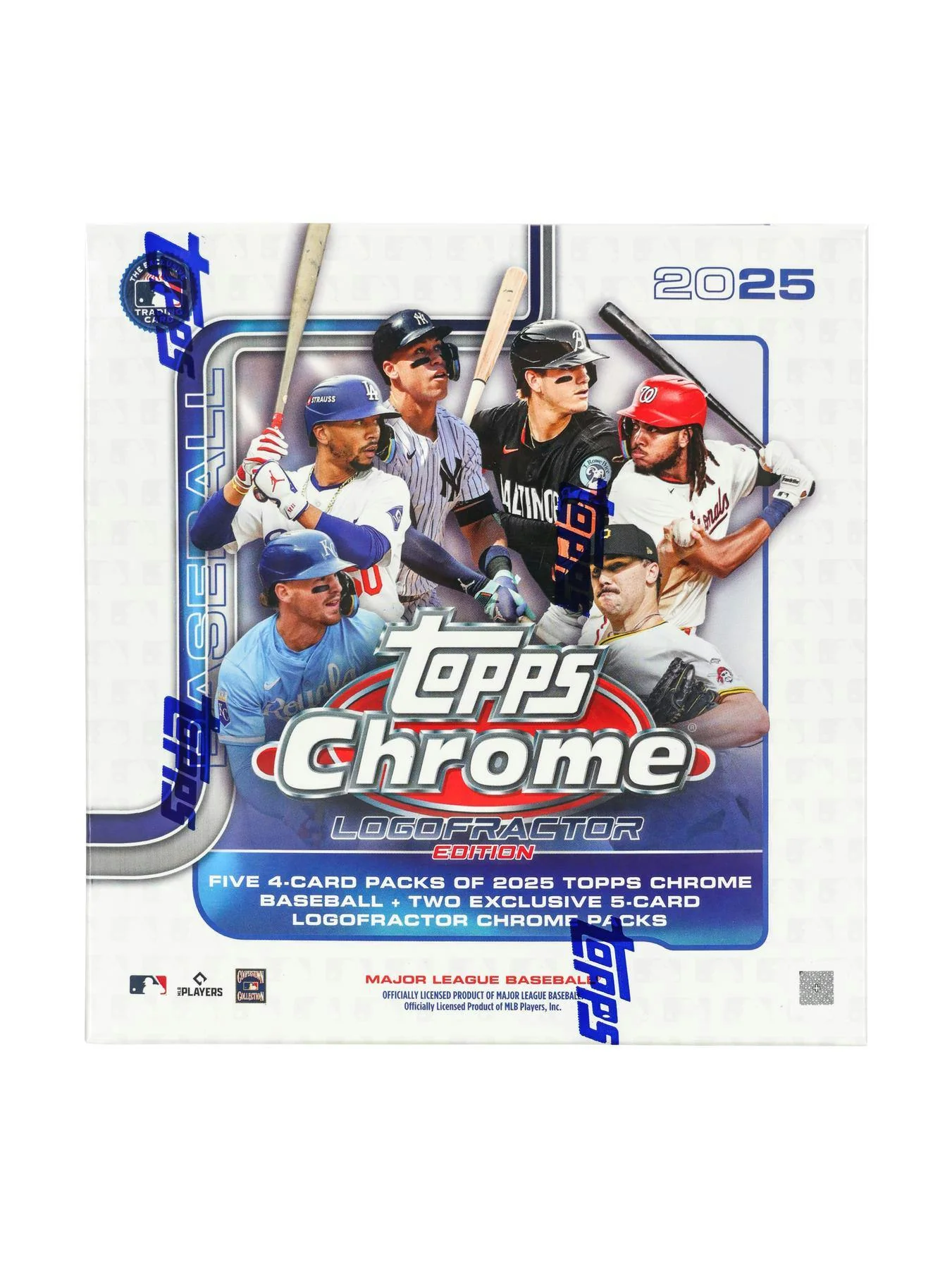 2025 Topps Chrome Baseball Logofractor Edition Box | Columbia Sports Cards