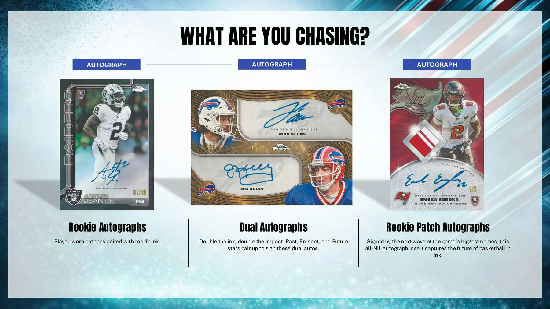 2025 Topps Chrome Football Hanger Box | Columbia Sports Cards - Image 5