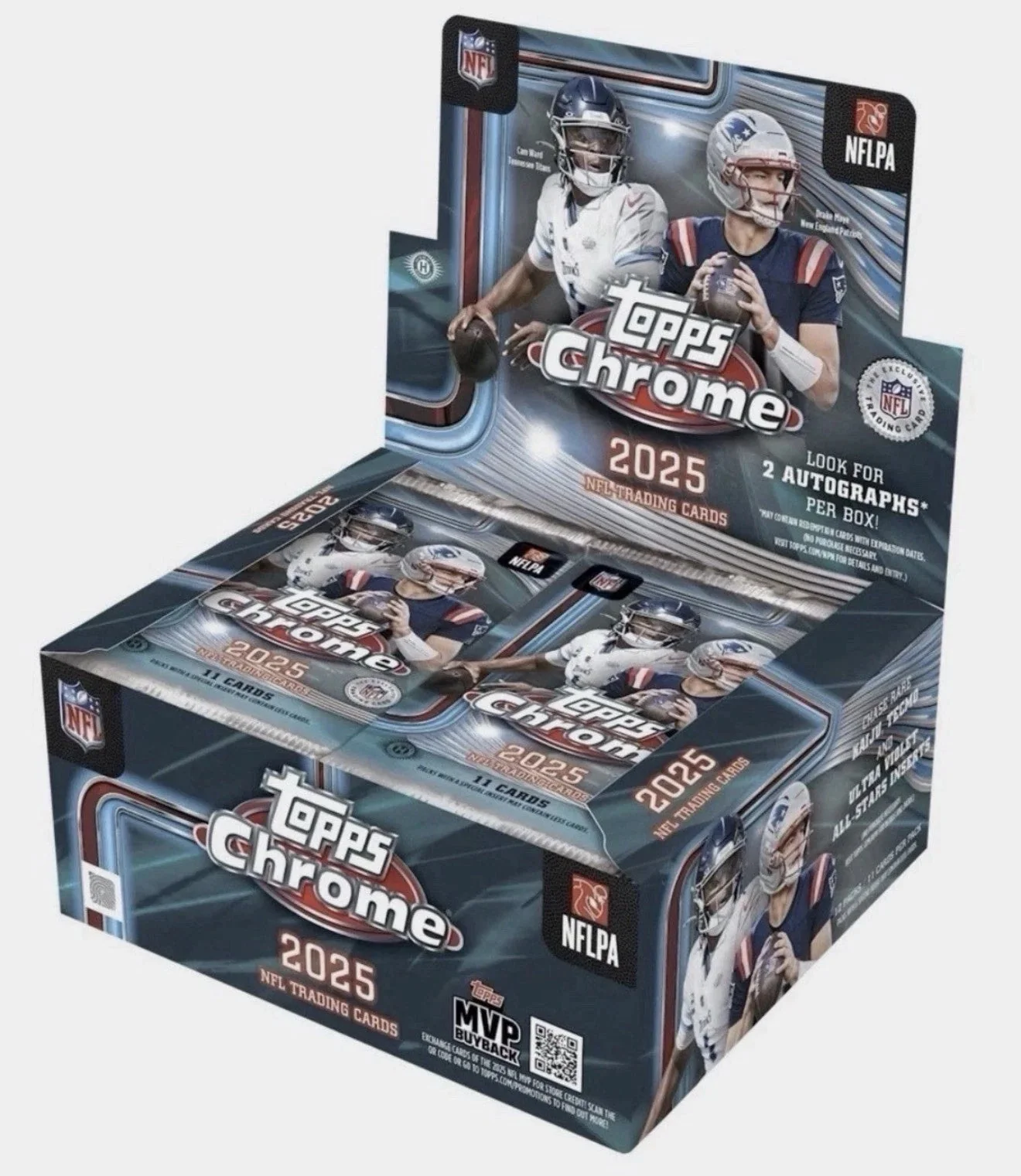 2025 Topps Chrome Football Jumbo Box | Columbia Sports Cards