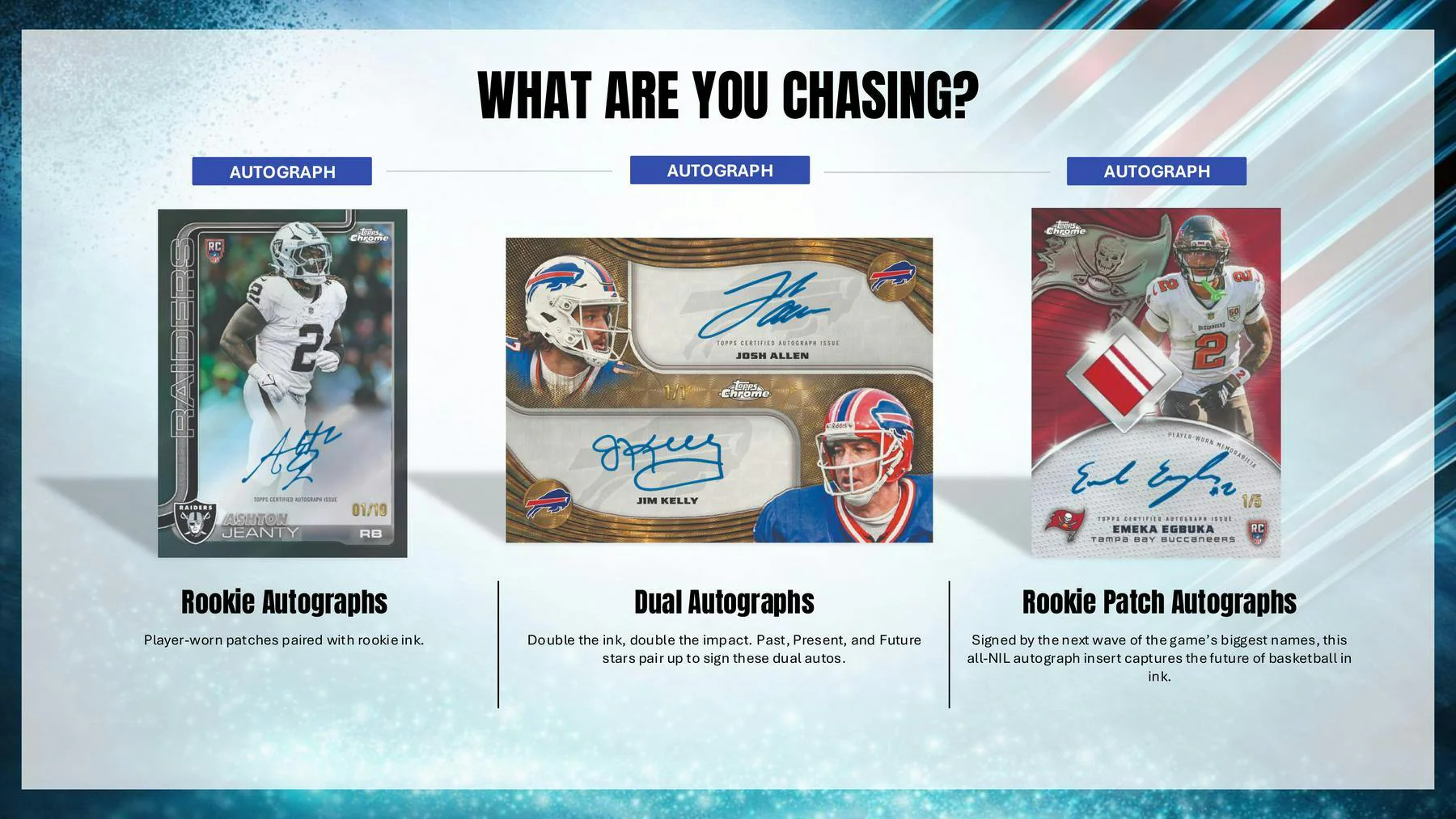 2025 Topps Chrome Football Mega Box | Columbia Sports Cards - Image 5