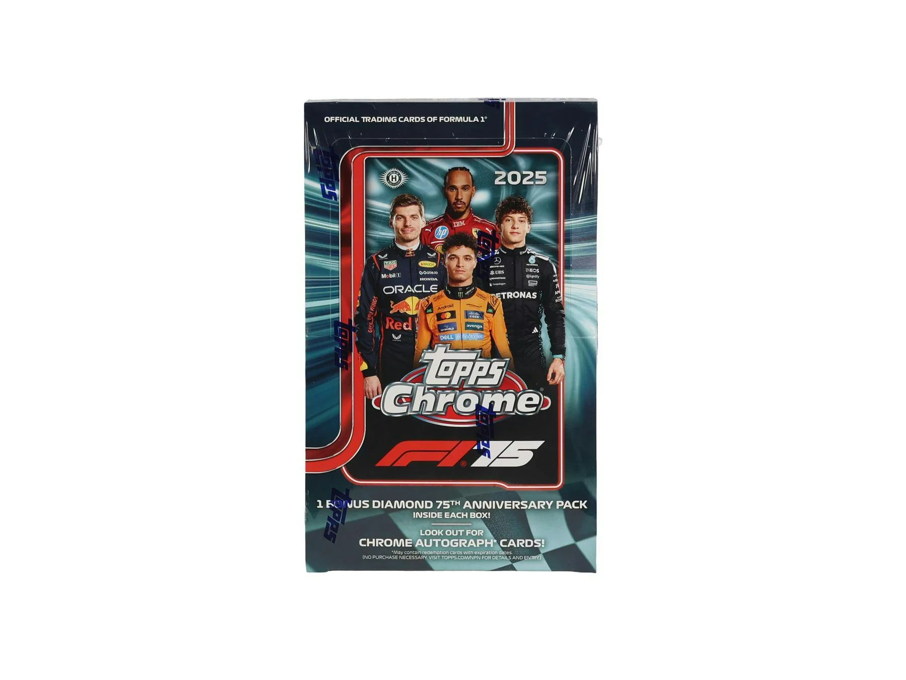 2025 Topps Chrome Formula 1 Racing Hobby Box | Columbia Sports Cards