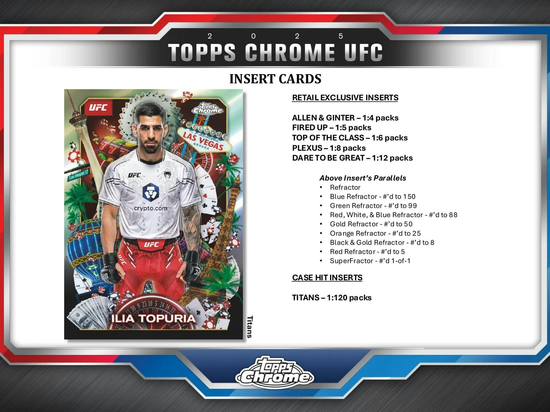 2025 Topps Chrome UFC Mega Box - Image 6