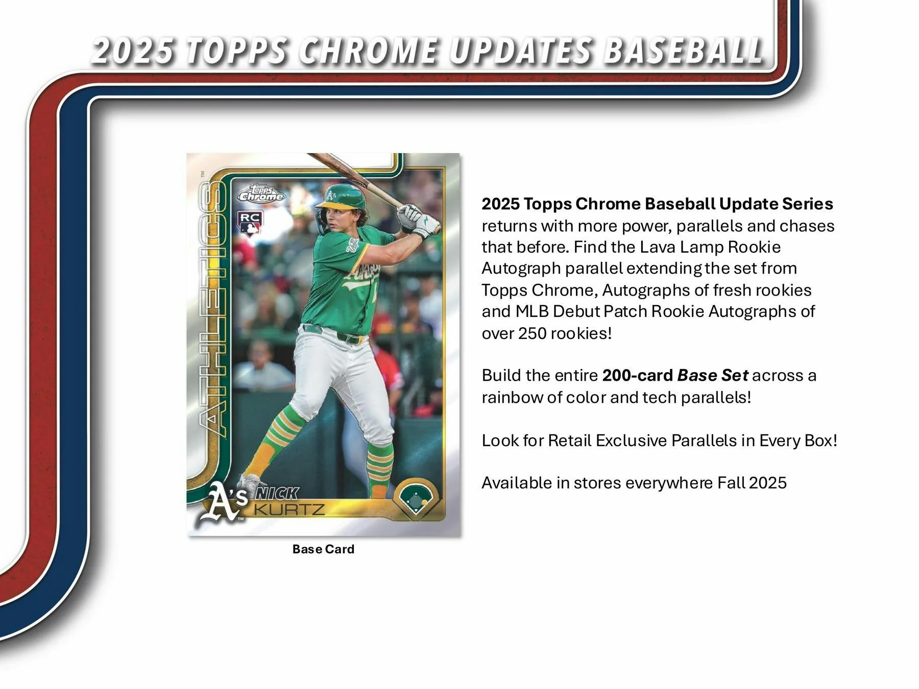 2025 Topps Chrome Update Series Baseball 7-Pack Blaster Box | Columbia Sports Cards - Image 3