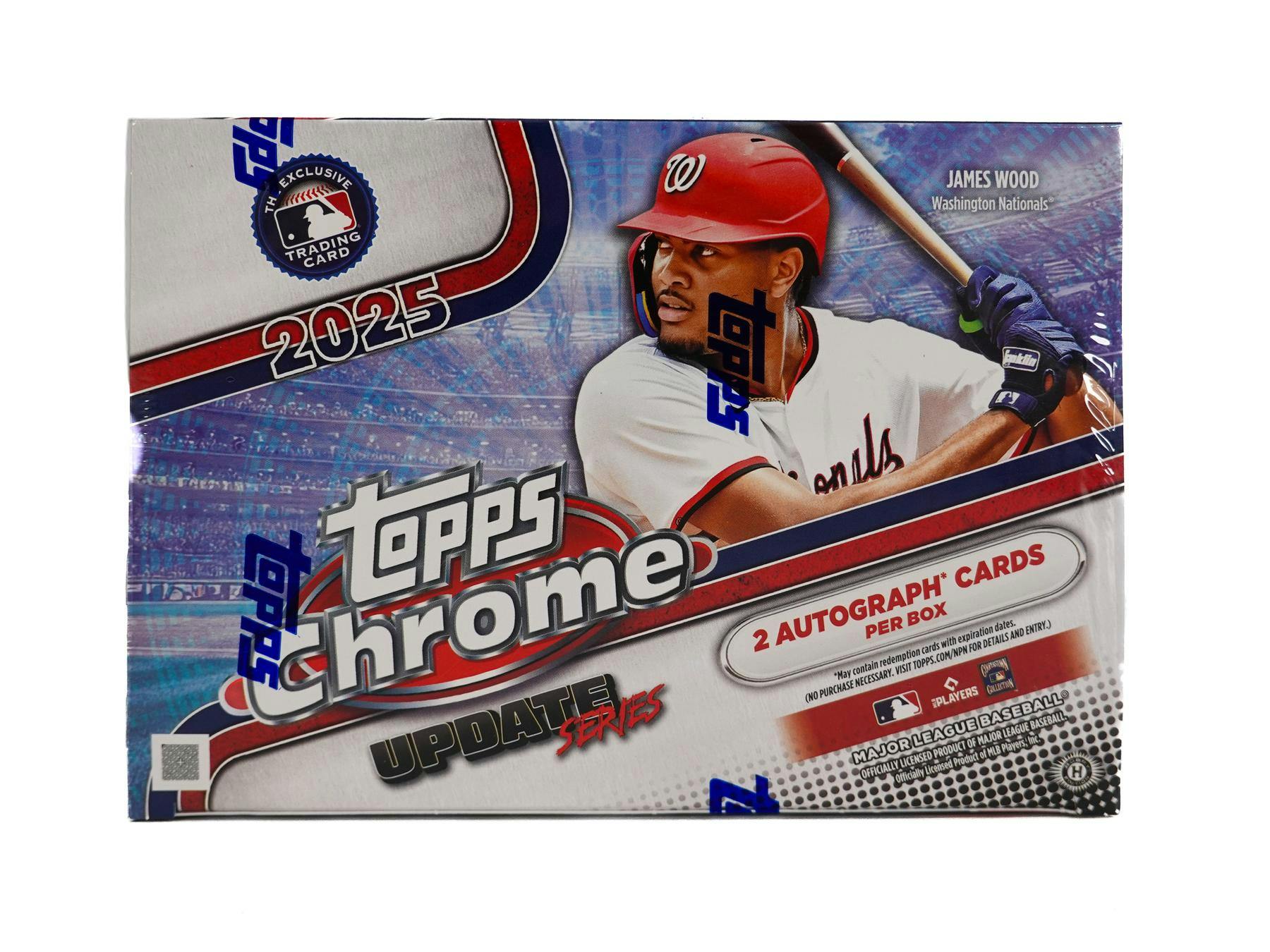 2025 Topps Chrome Update Series Baseball Breaker Delight Box | Columbia Sports Cards