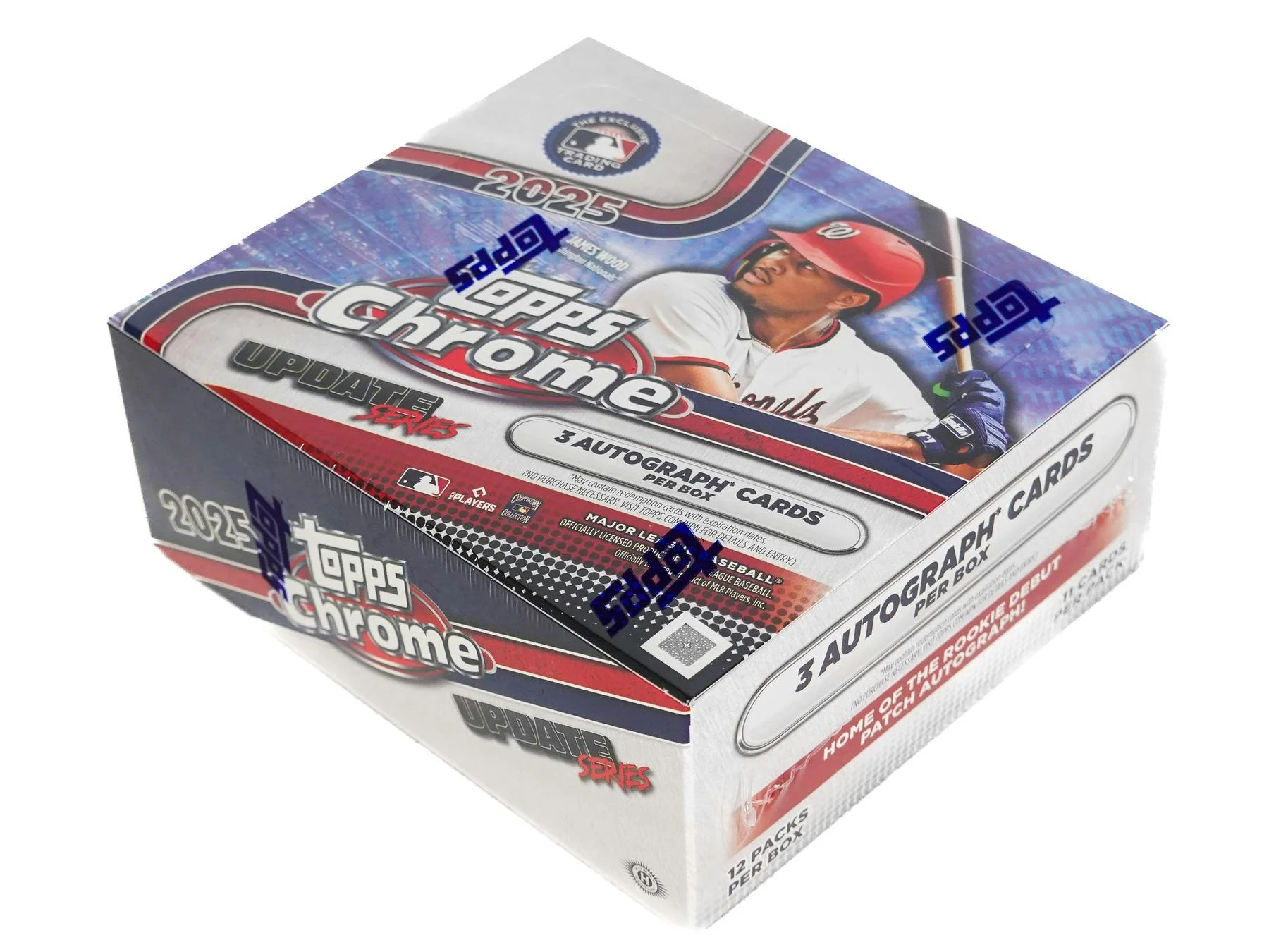 2025 Topps Chrome Update Series Baseball Hobby Jumbo Box - Image 2