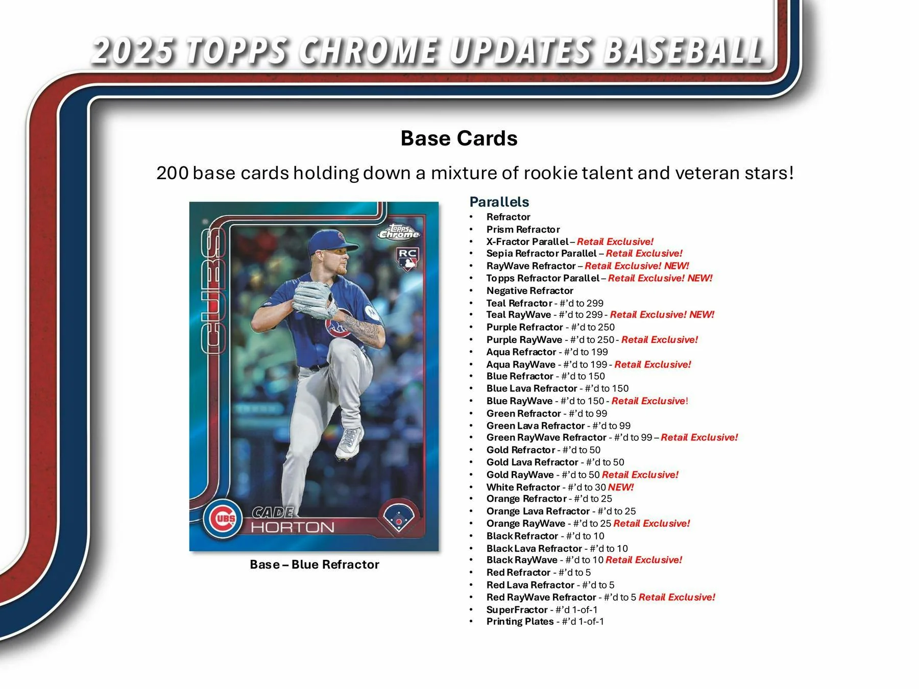 2025 Topps Chrome Update Series Baseball Mega Box | Columbia Sports Cards - Image 4
