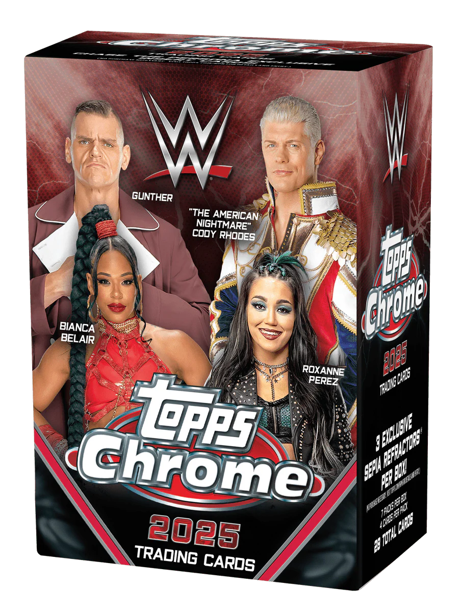 2025 Topps Chrome WWE Blaster Box