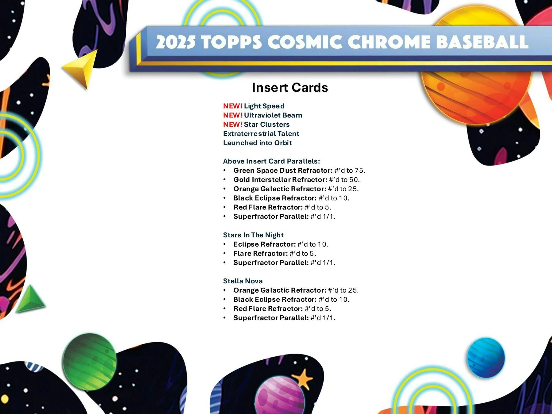 2025 Topps Cosmic Chrome Baseball Hobby Box | Columbia Sports Cards - Image 4