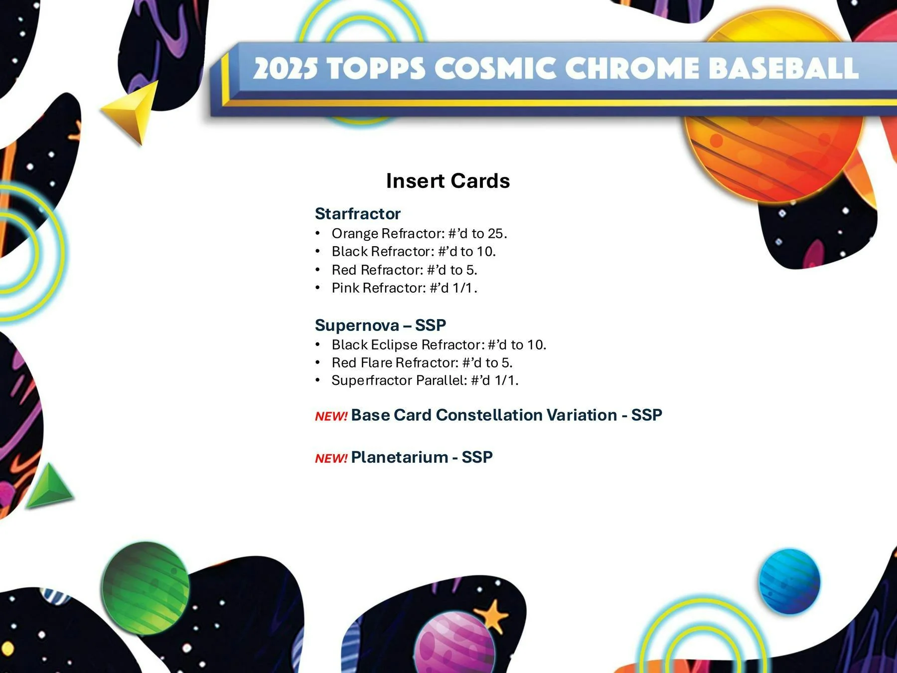 2025 Topps Cosmic Chrome Baseball Hobby Box | Columbia Sports Cards - Image 5