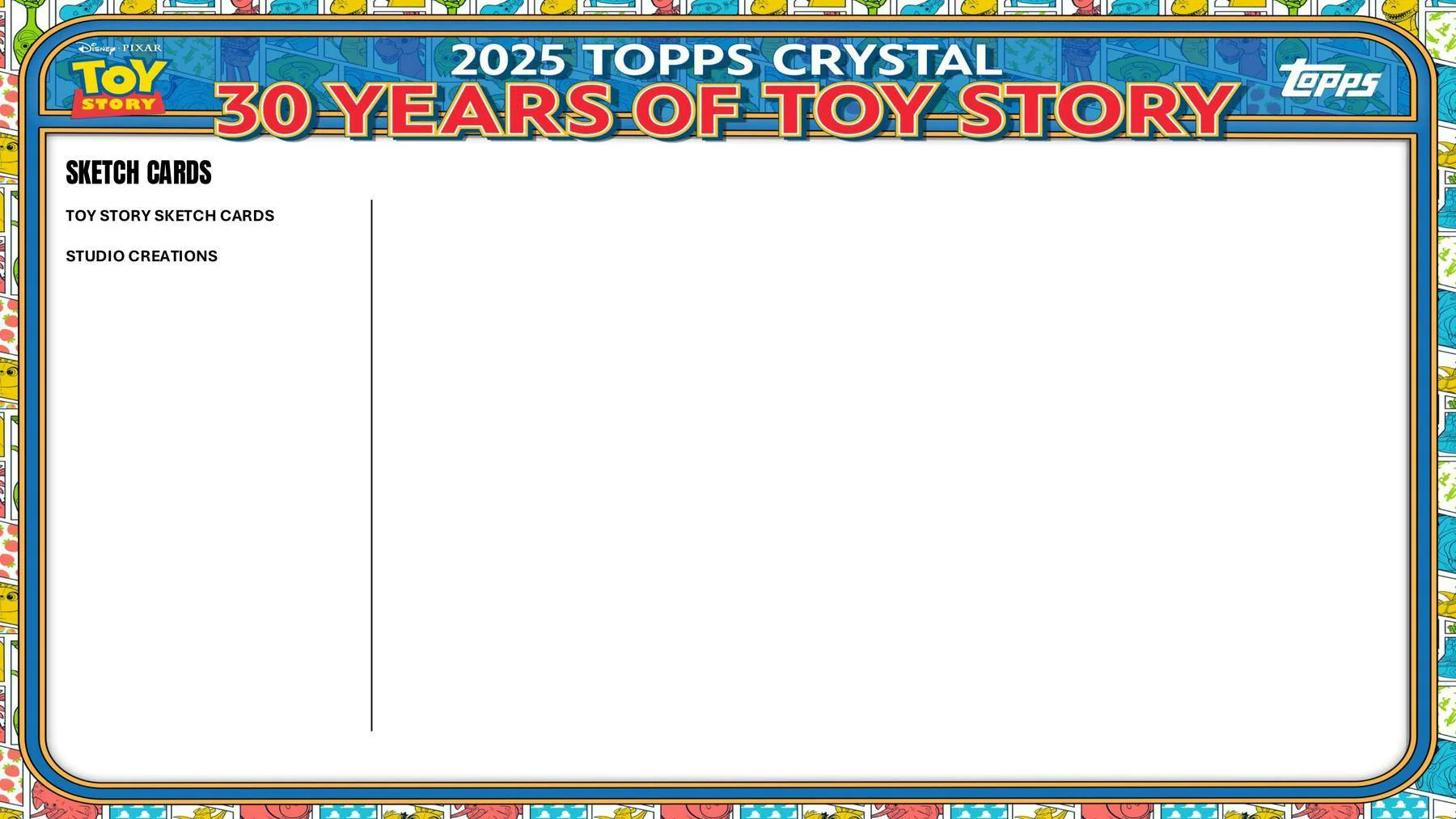 2025 Topps Crystal 30 Years of Toy Story Hobby Box | Columbia Sports Cards - Image 12