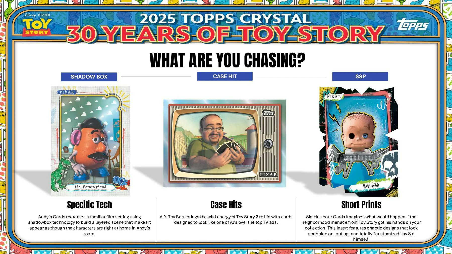 2025 Topps Crystal 30 Years of Toy Story Hobby Box | Columbia Sports Cards - Image 4