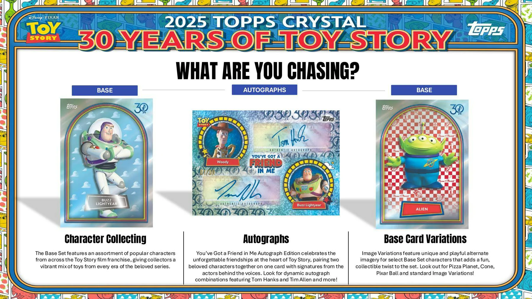 2025 Topps Crystal 30 Years of Toy Story Hobby Box | Columbia Sports Cards - Image 5
