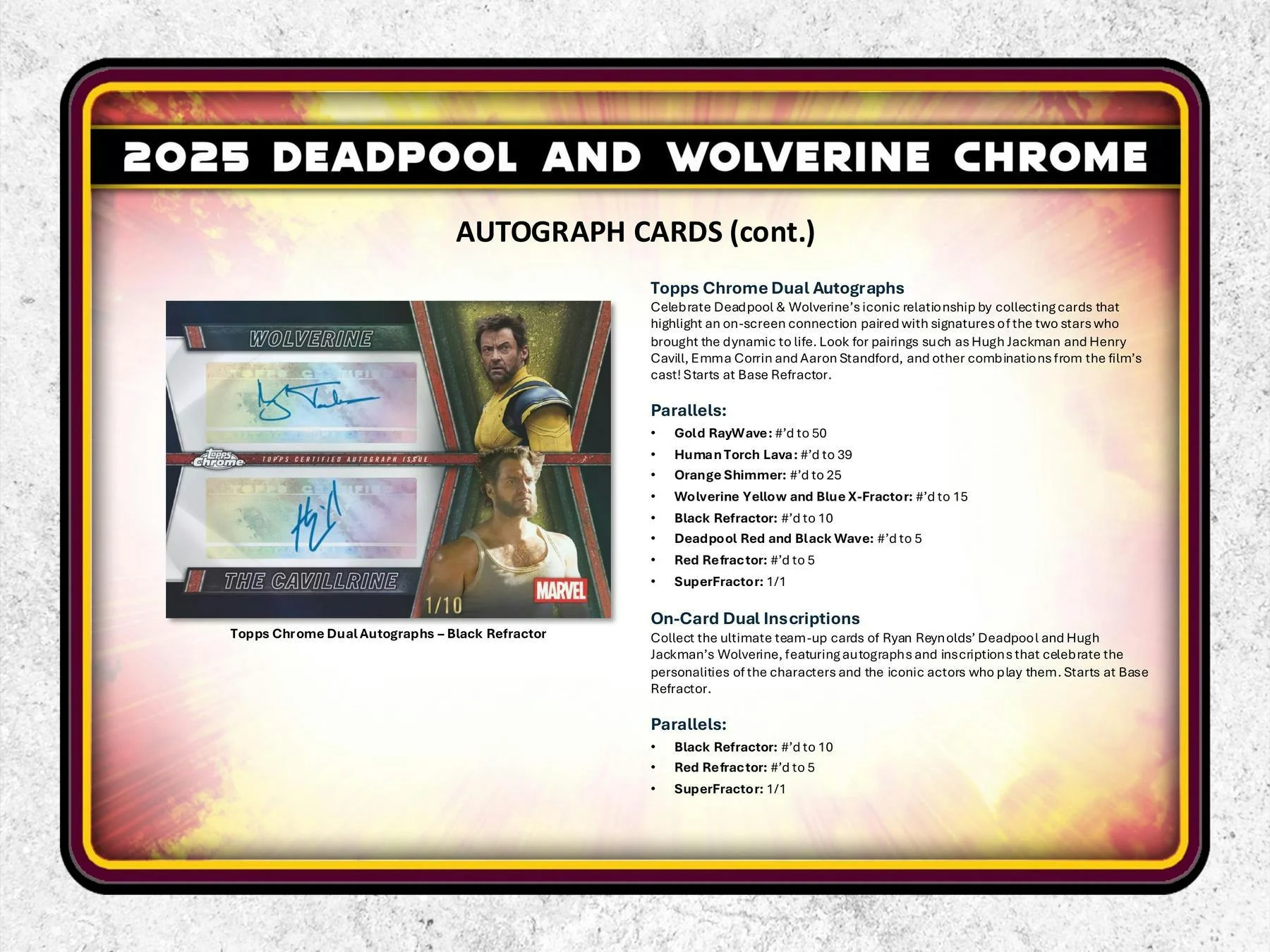 2025 Topps Deadpool Chrome Hobby Box | Columbia Sports Cards - Image 8